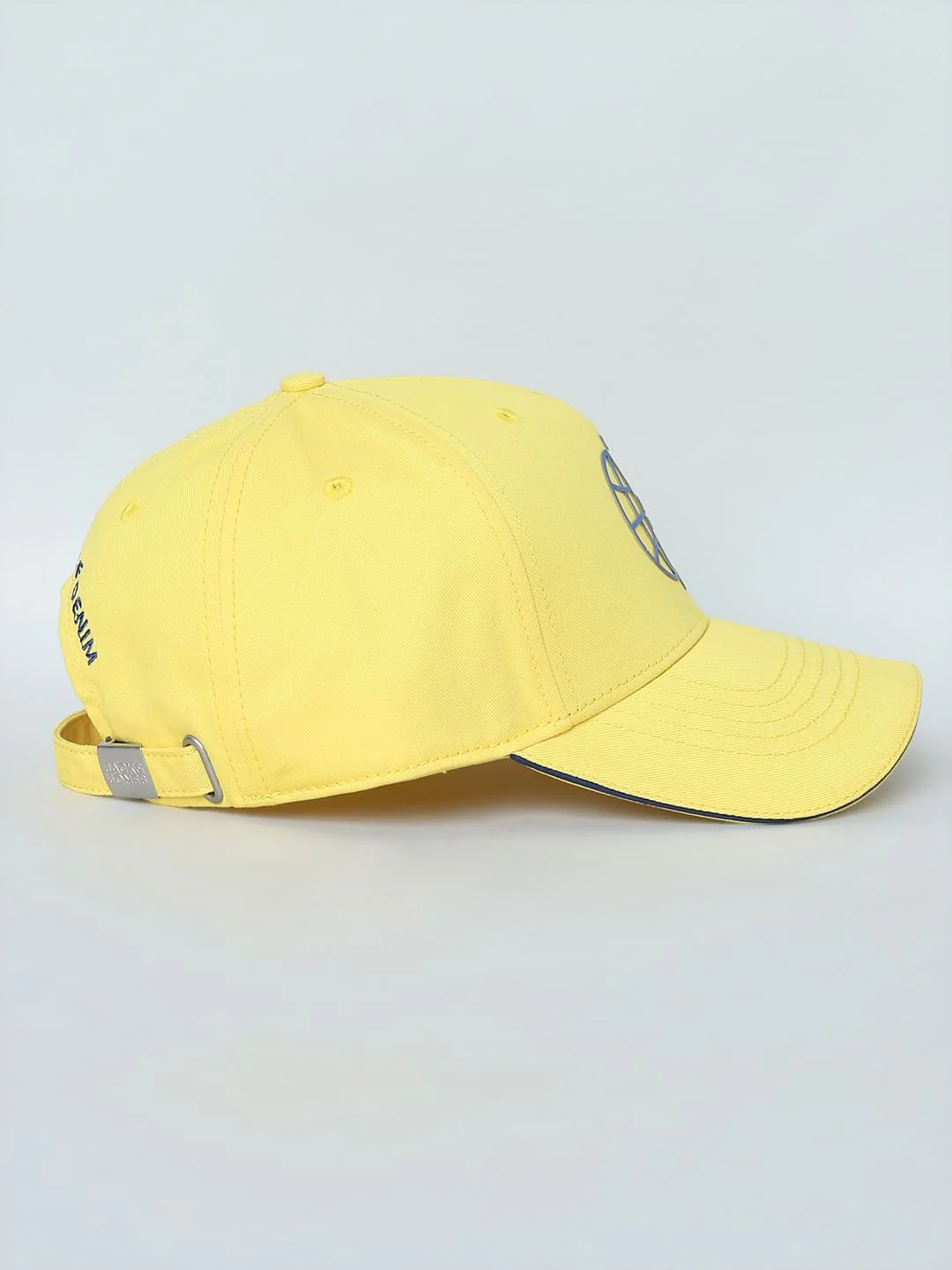 Yellow Branding Detail Baseball Cap - Image 3