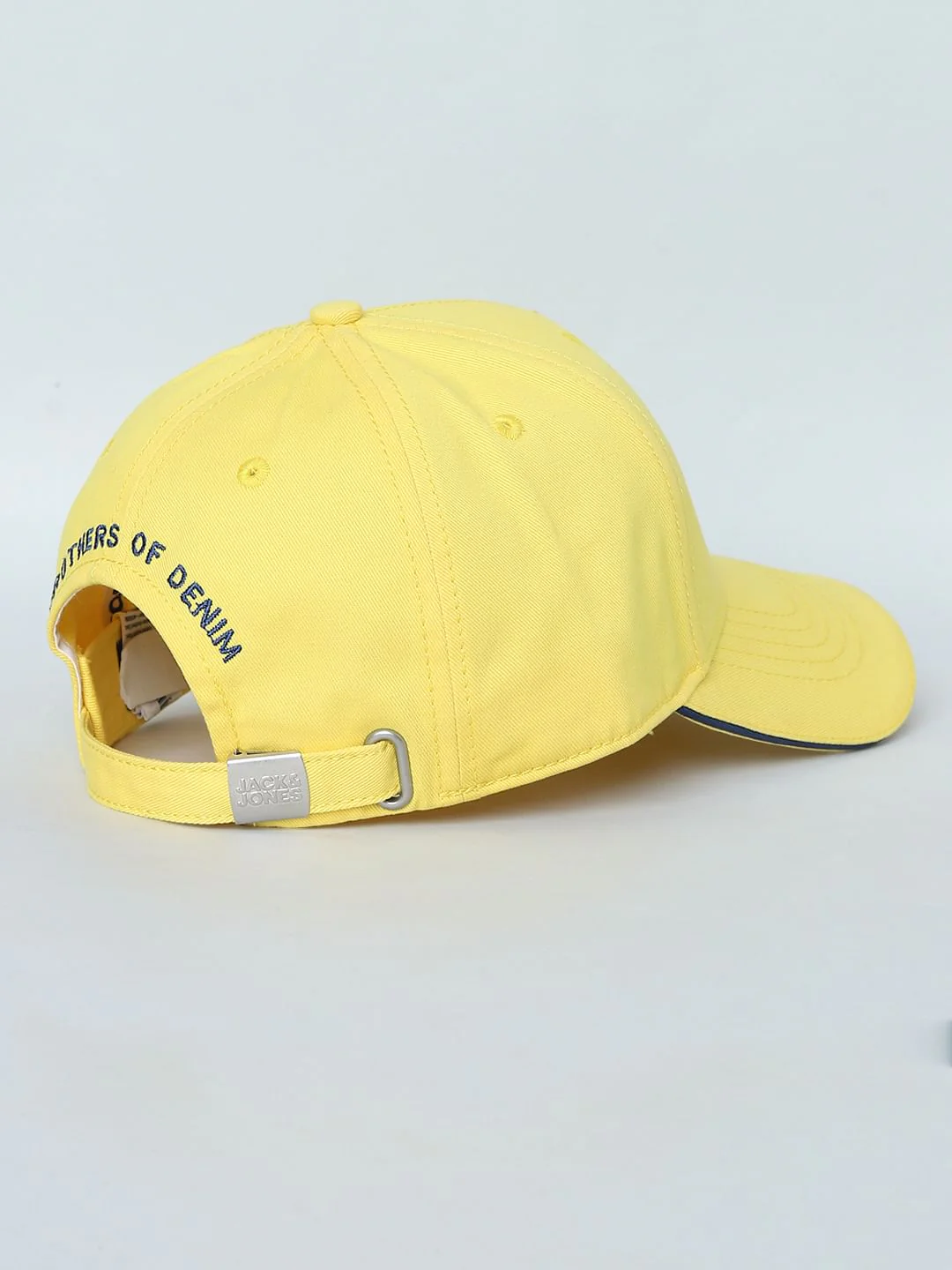 Yellow Branding Detail Baseball Cap - Image 4