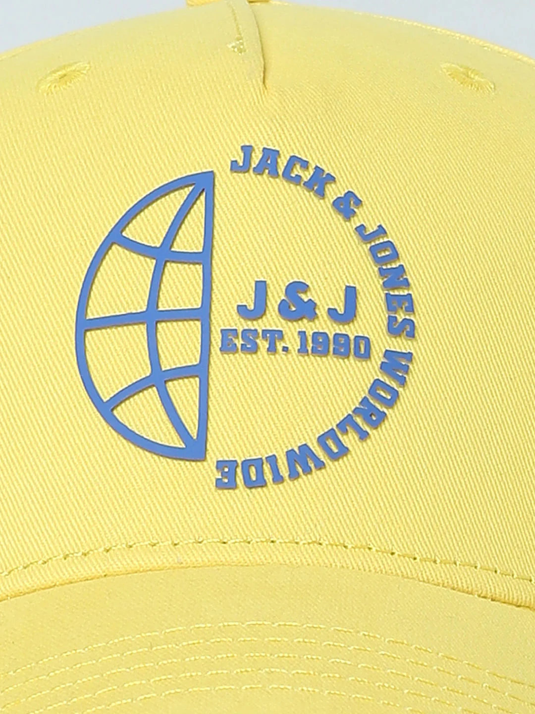 Yellow Branding Detail Baseball Cap - Image 6