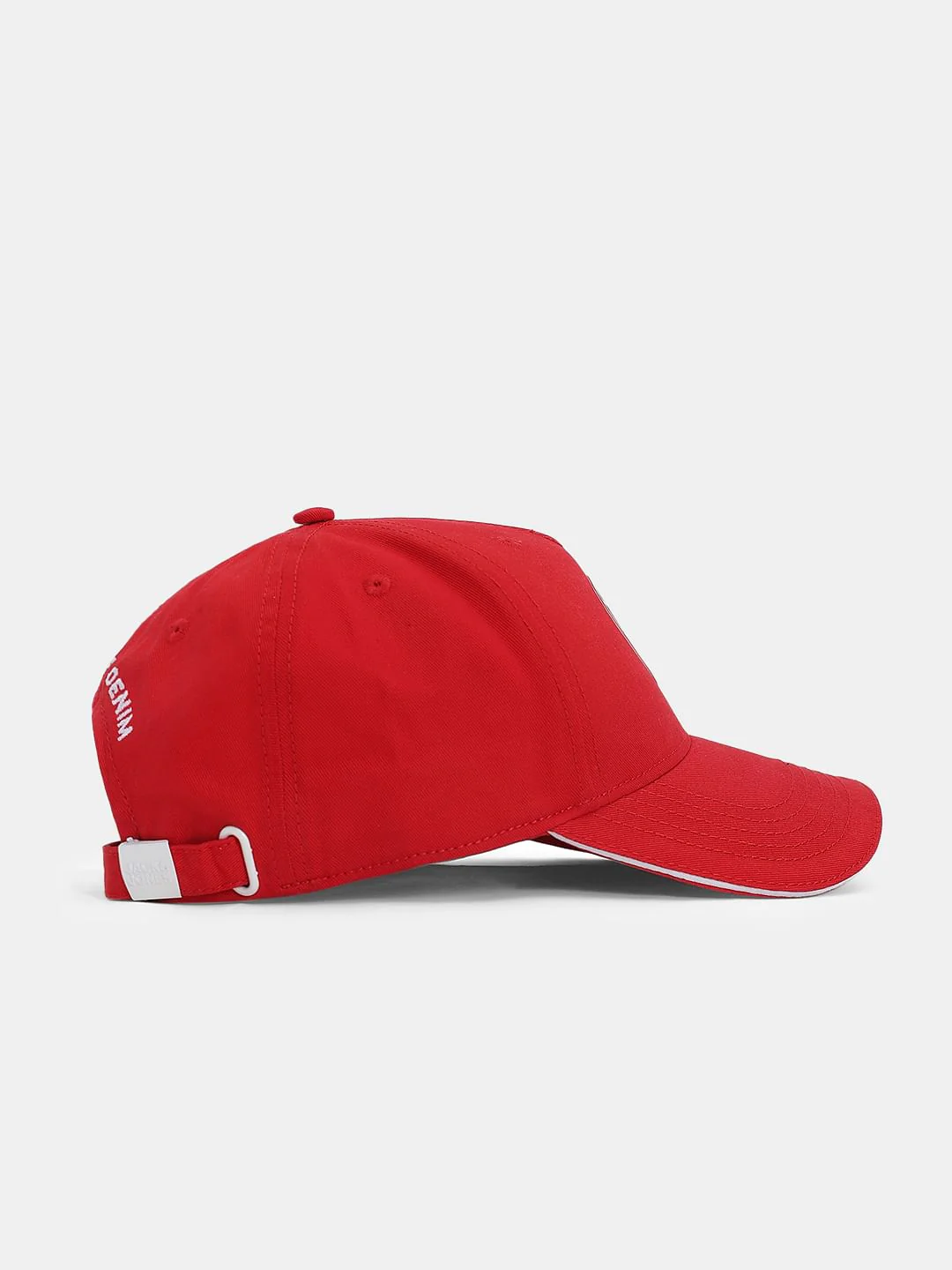 Red Logo Print Baseball Cap - Image 3