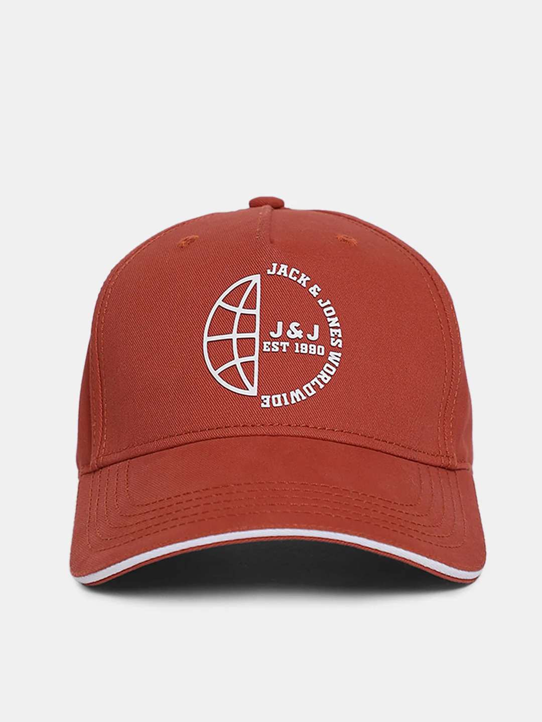 Rust Logo Print Baseball Cap