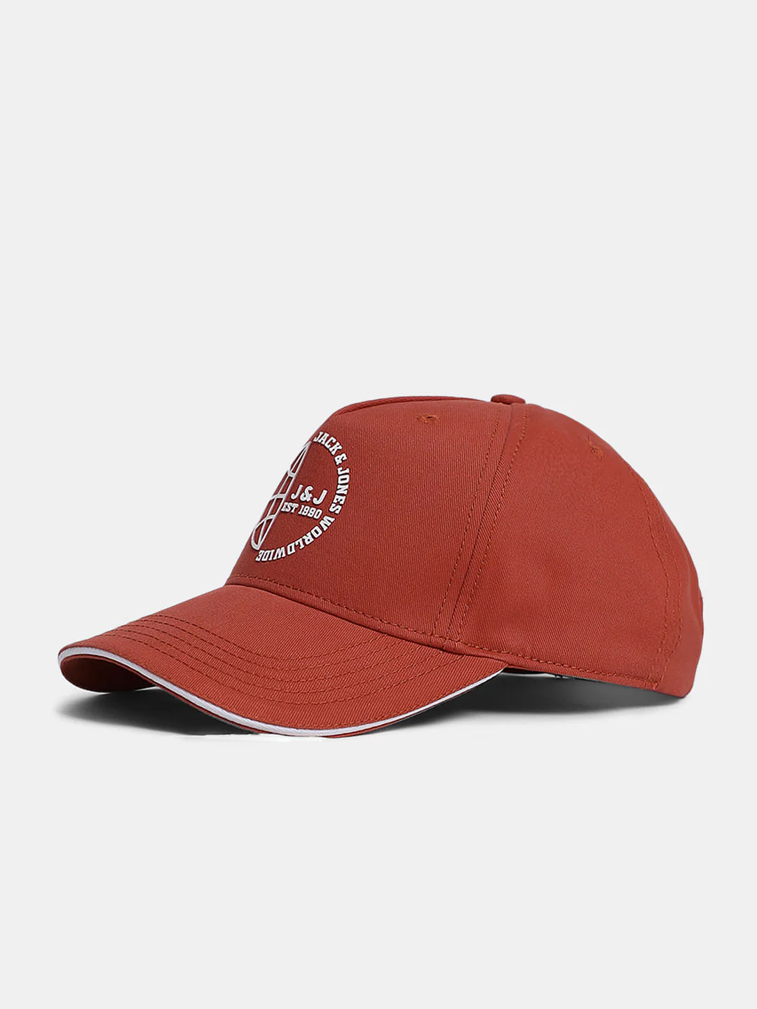 Rust Logo Print Baseball Cap - Image 2