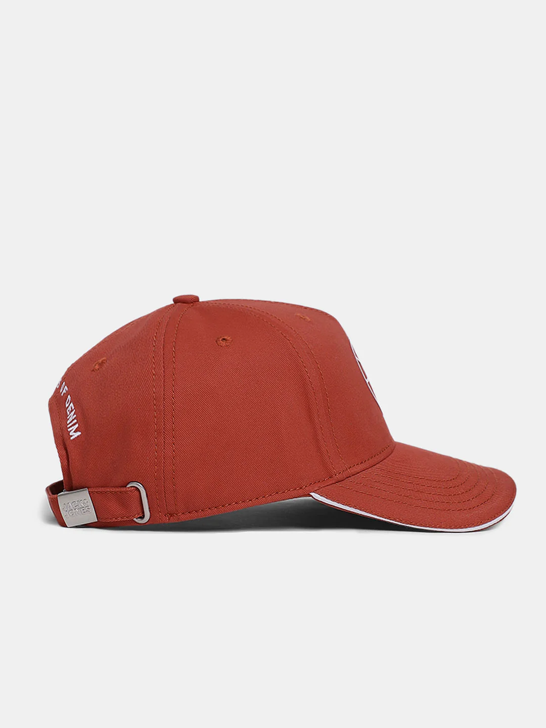 Rust Logo Print Baseball Cap - Image 3
