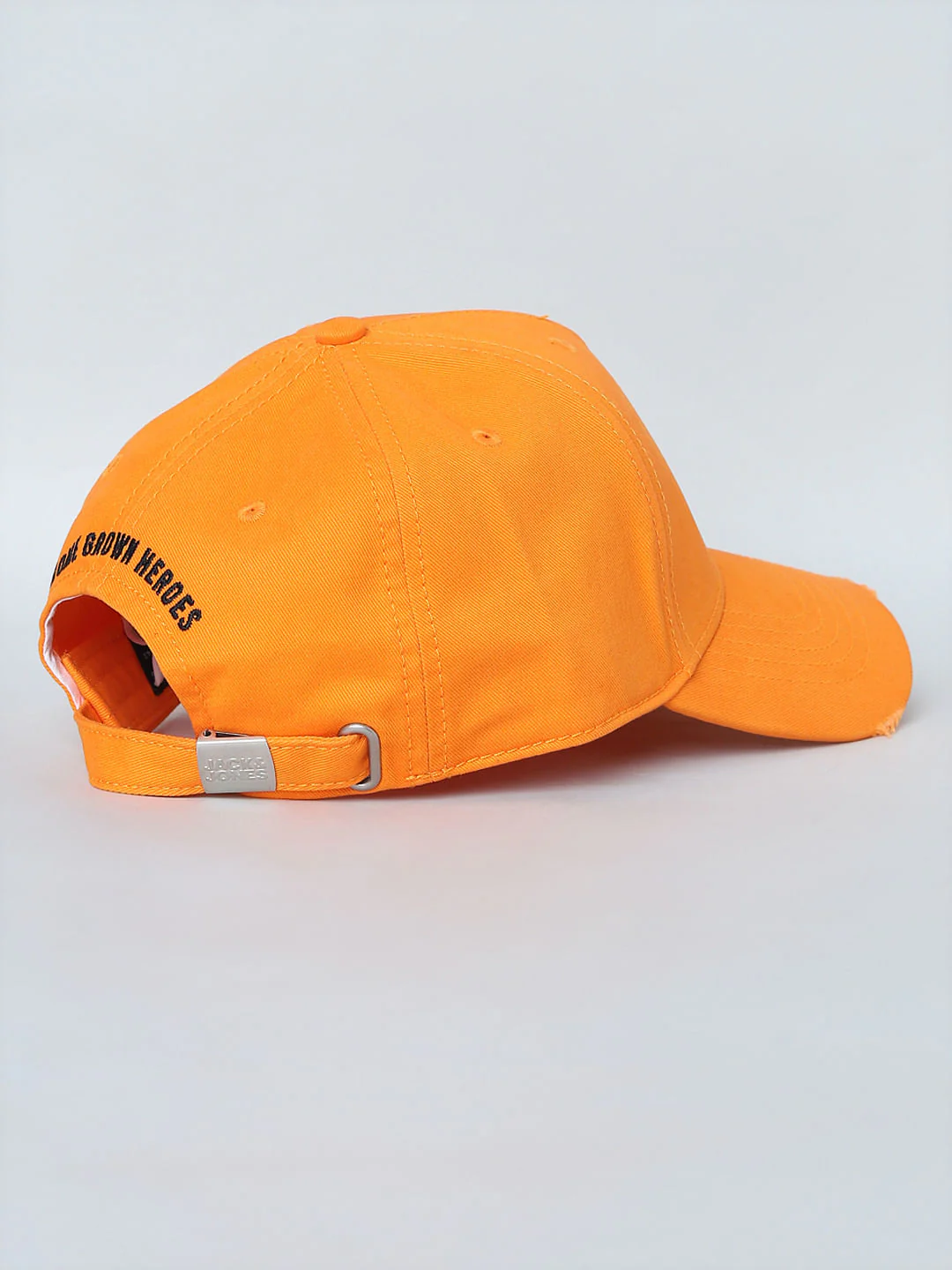 Golden Yellow Logo Print Baseball Cap - Image 4