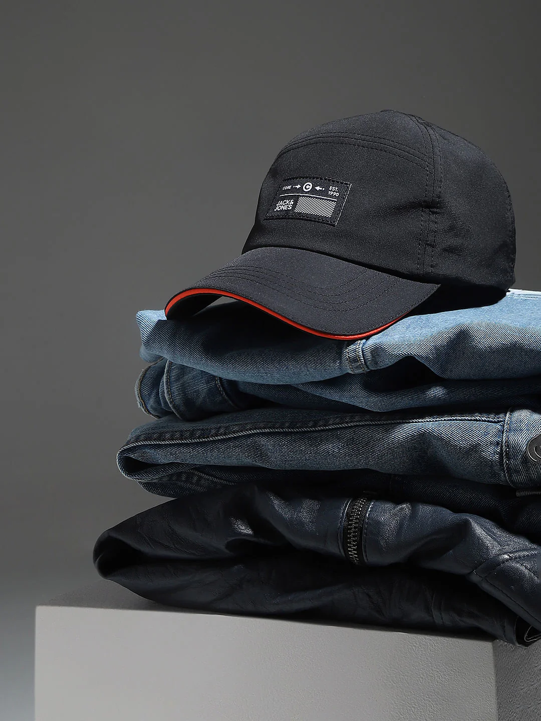 Black Core Patch Branding Cap
