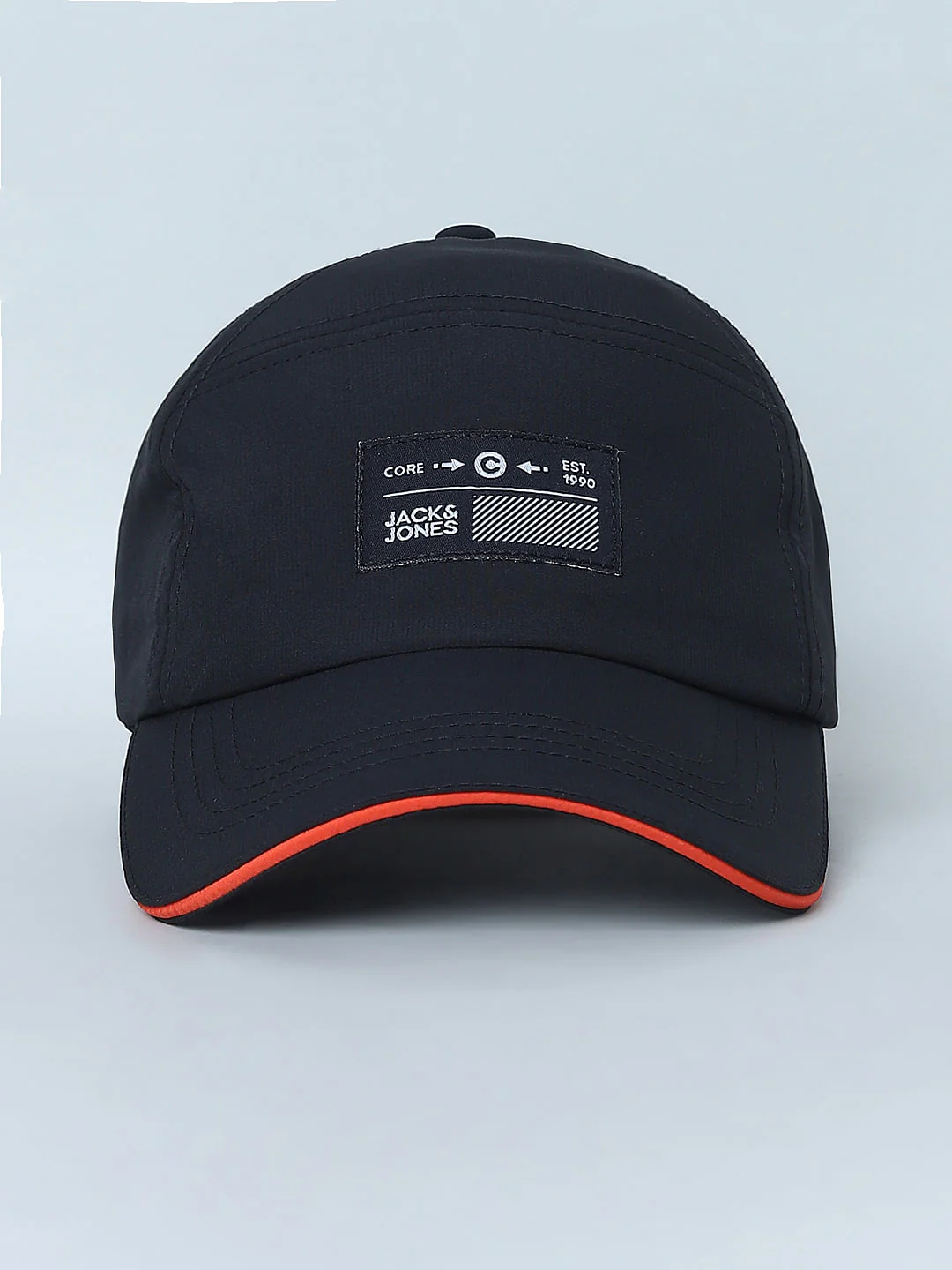 Black Core Patch Branding Cap - Image 2