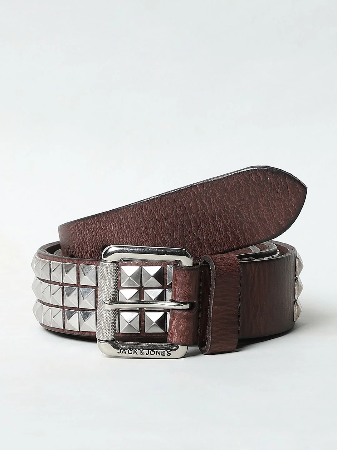 Brown Textured Belt