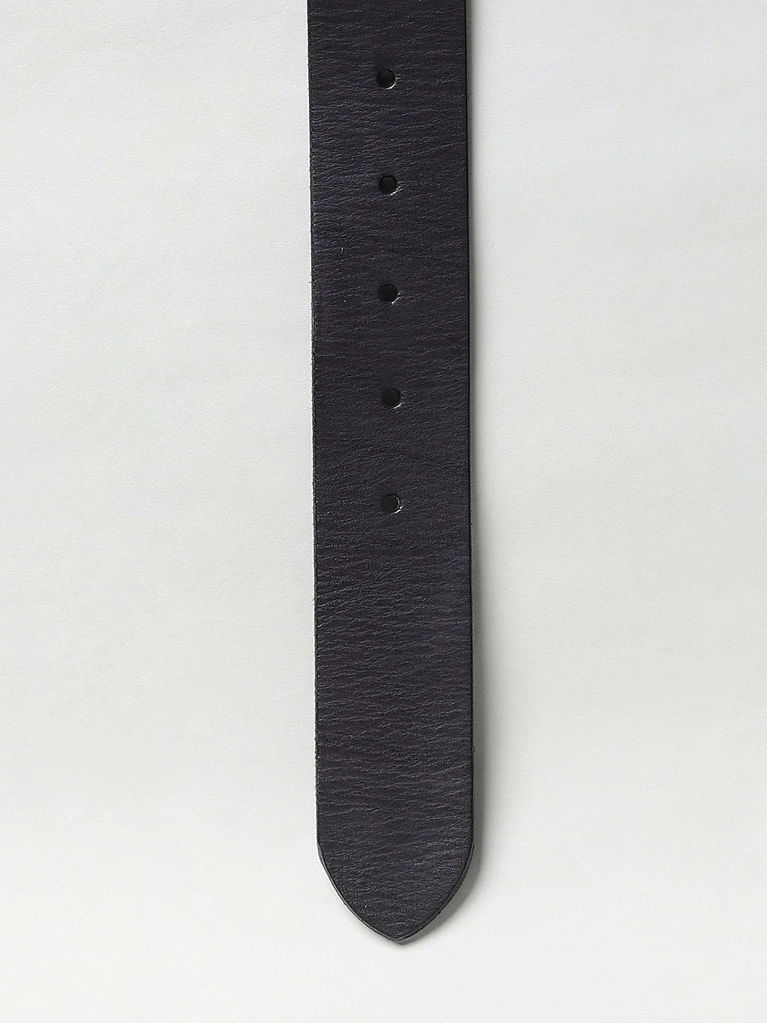 Black Studded Leather Belt - Image 5