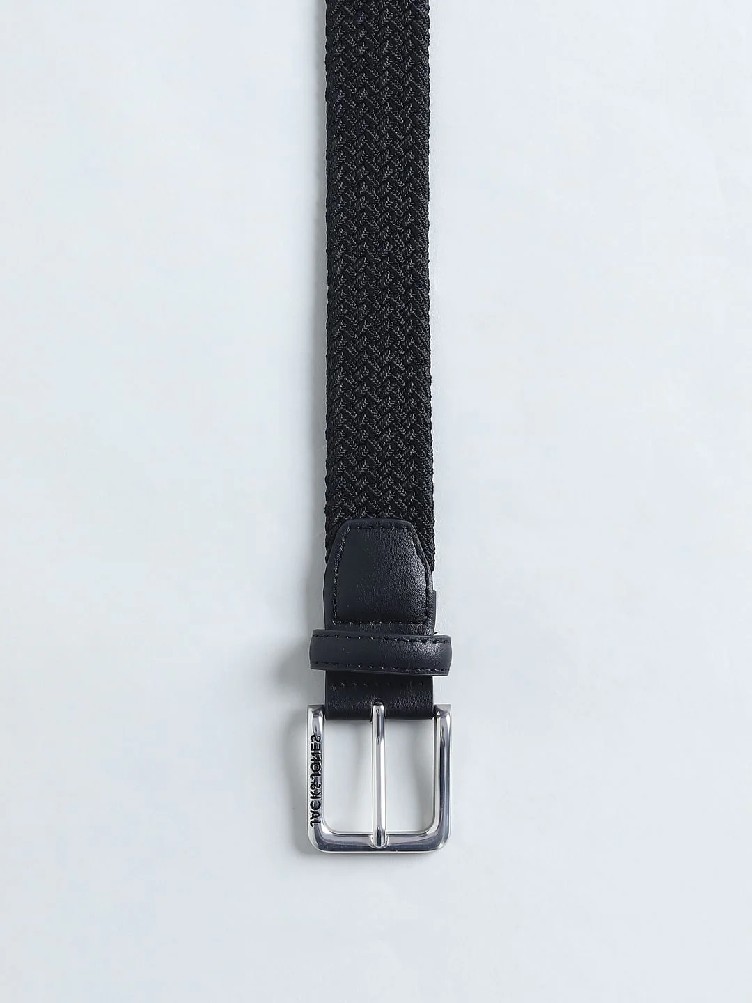 Black Woven Braided Belt - Image 4