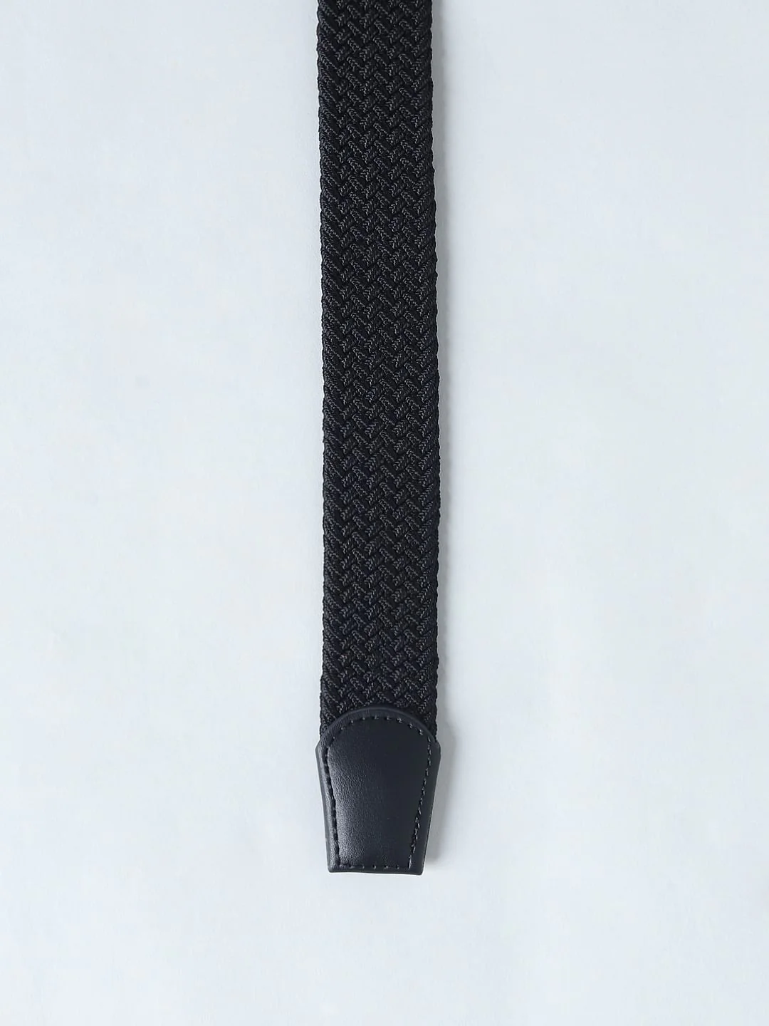 Black Woven Braided Belt - Image 5