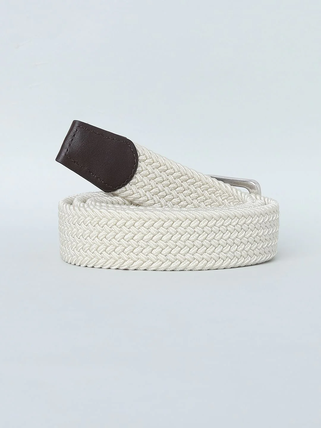 White Braided Belt - Image 3