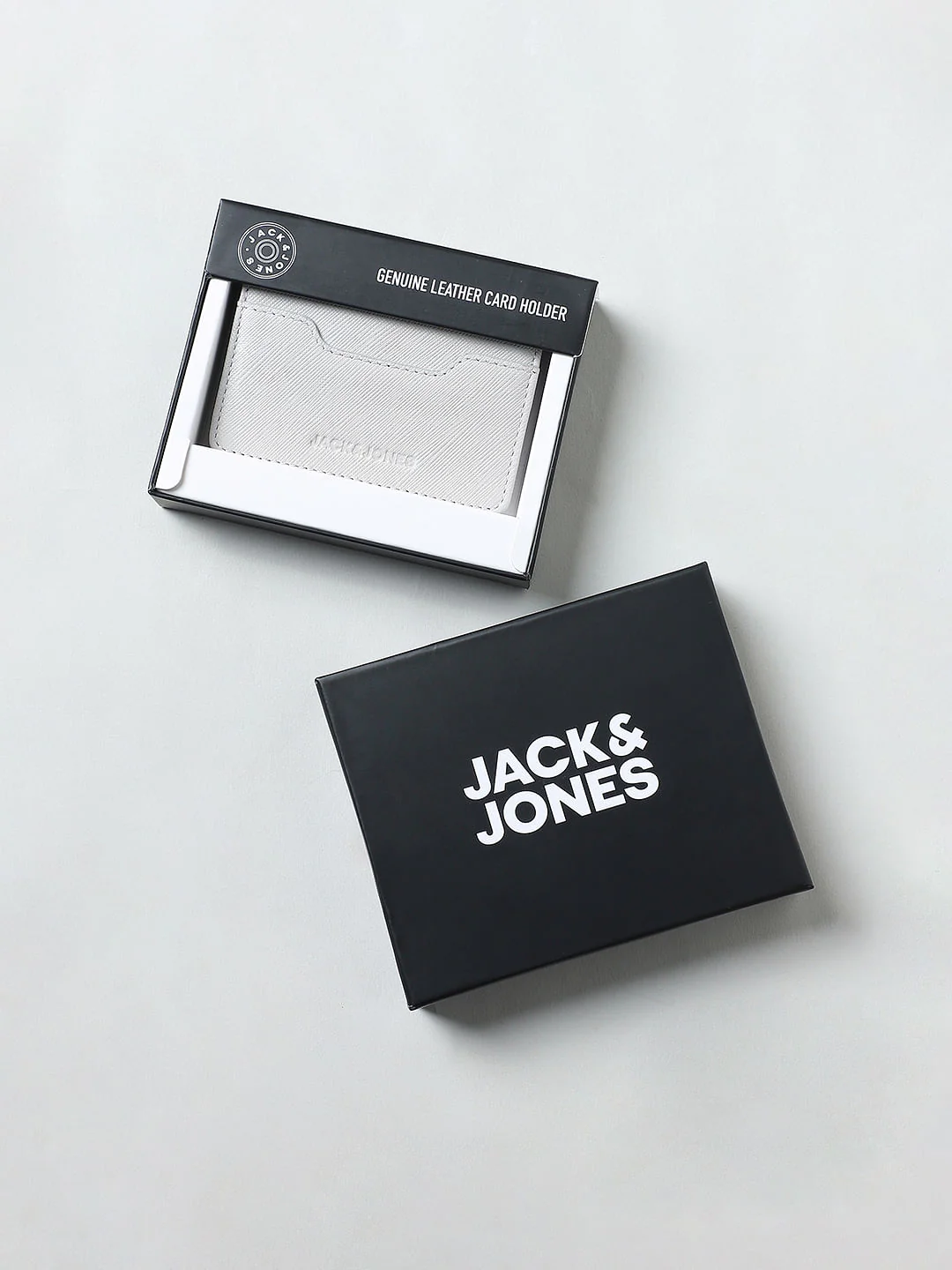 Grey Premium Leather Card Holder - Image 7
