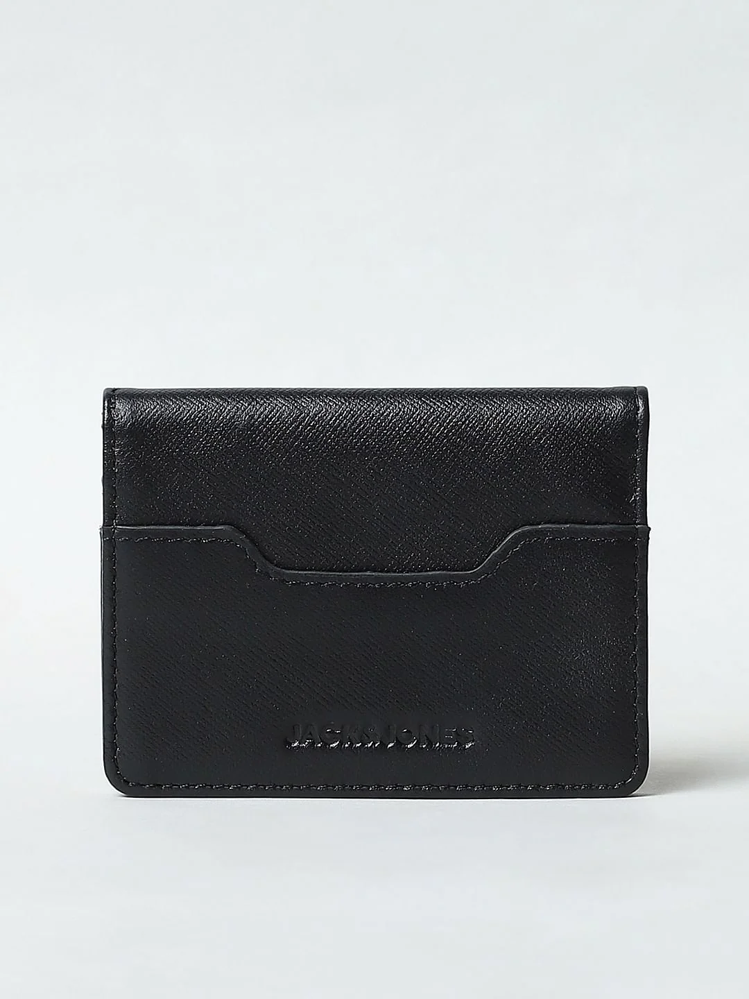 Black Premium Leather Card Holder - Image 2