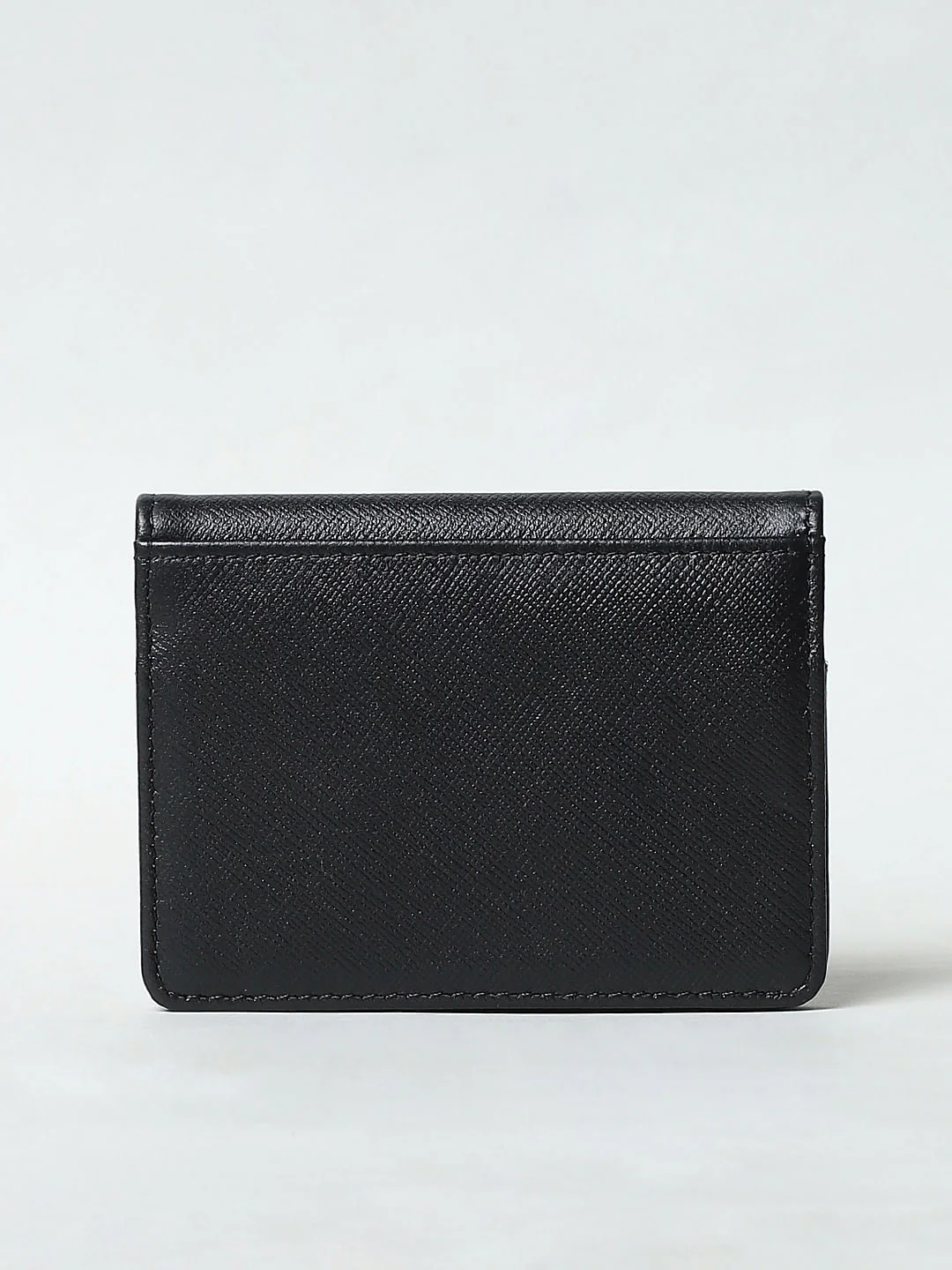 Black Premium Leather Card Holder - Image 3