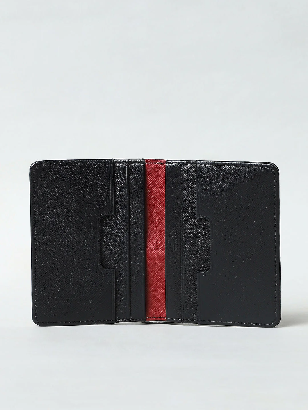 Black Premium Leather Card Holder - Image 4