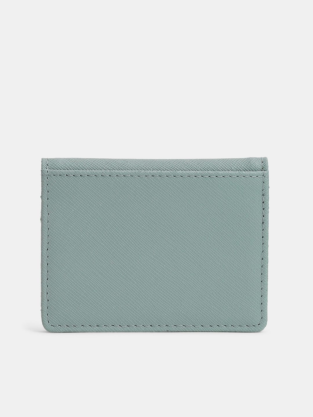 Green Premium Leather Card Holder - Image 2