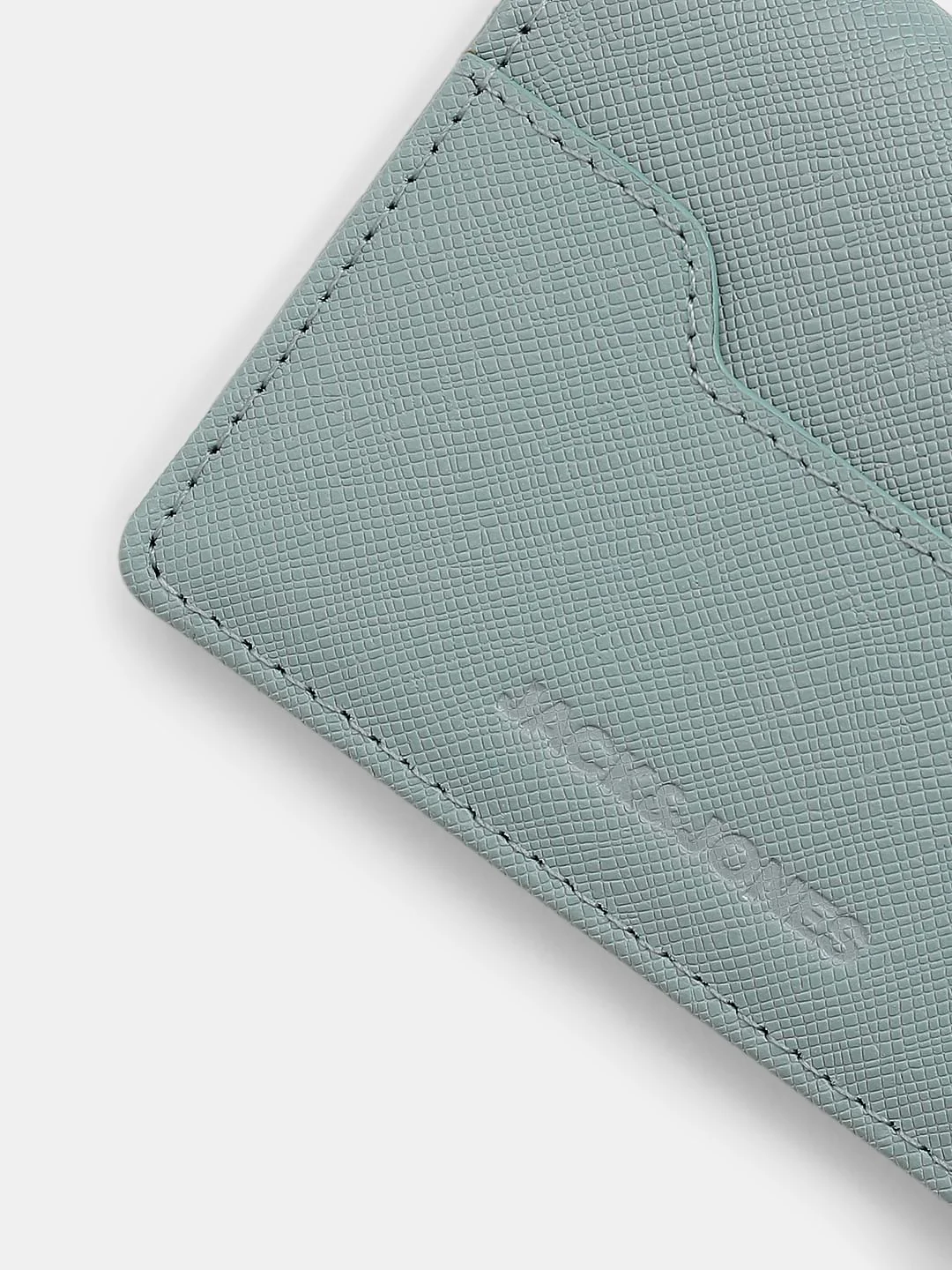 Green Premium Leather Card Holder - Image 4