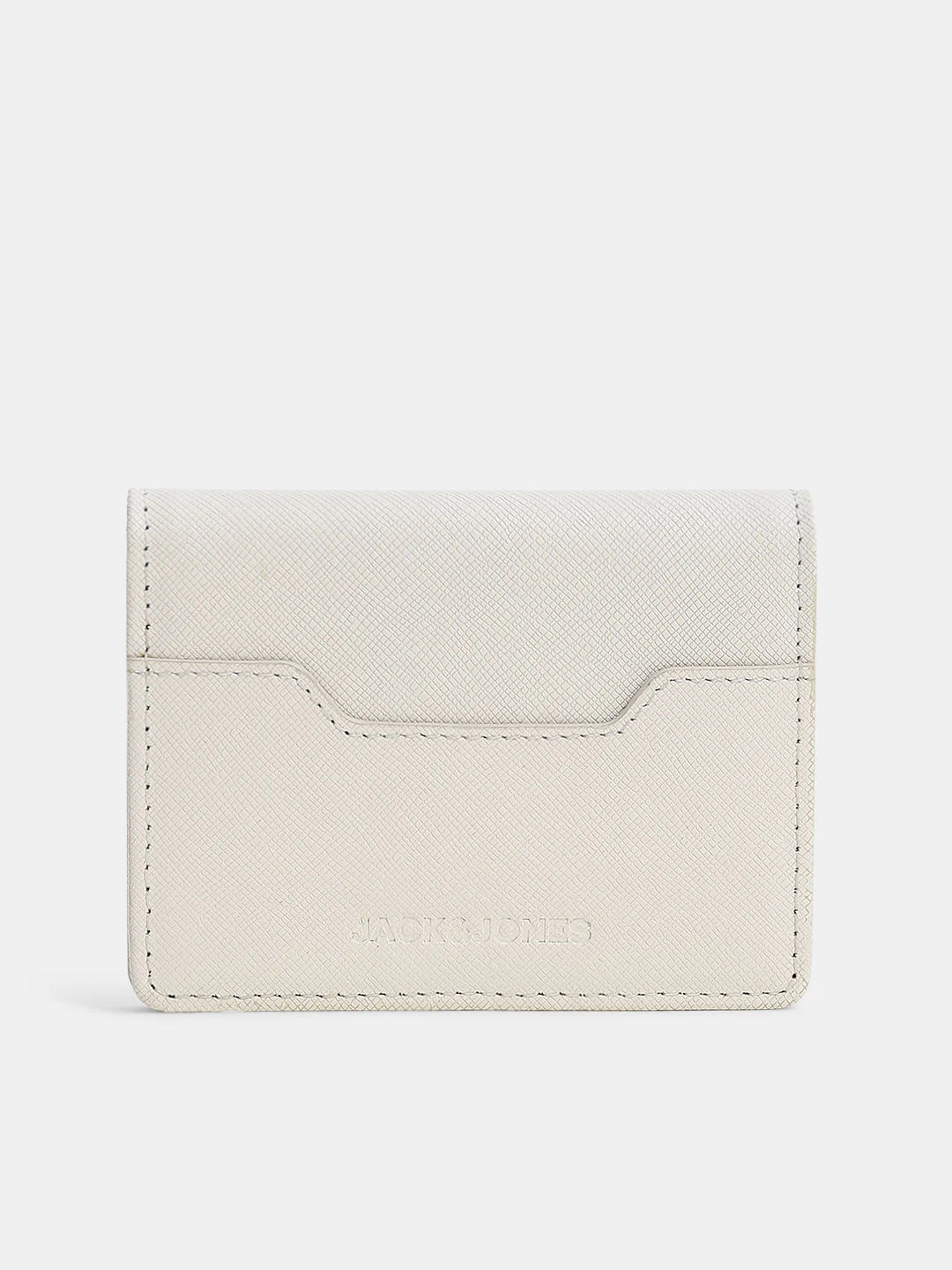 Beige Premium Leather Card Holder