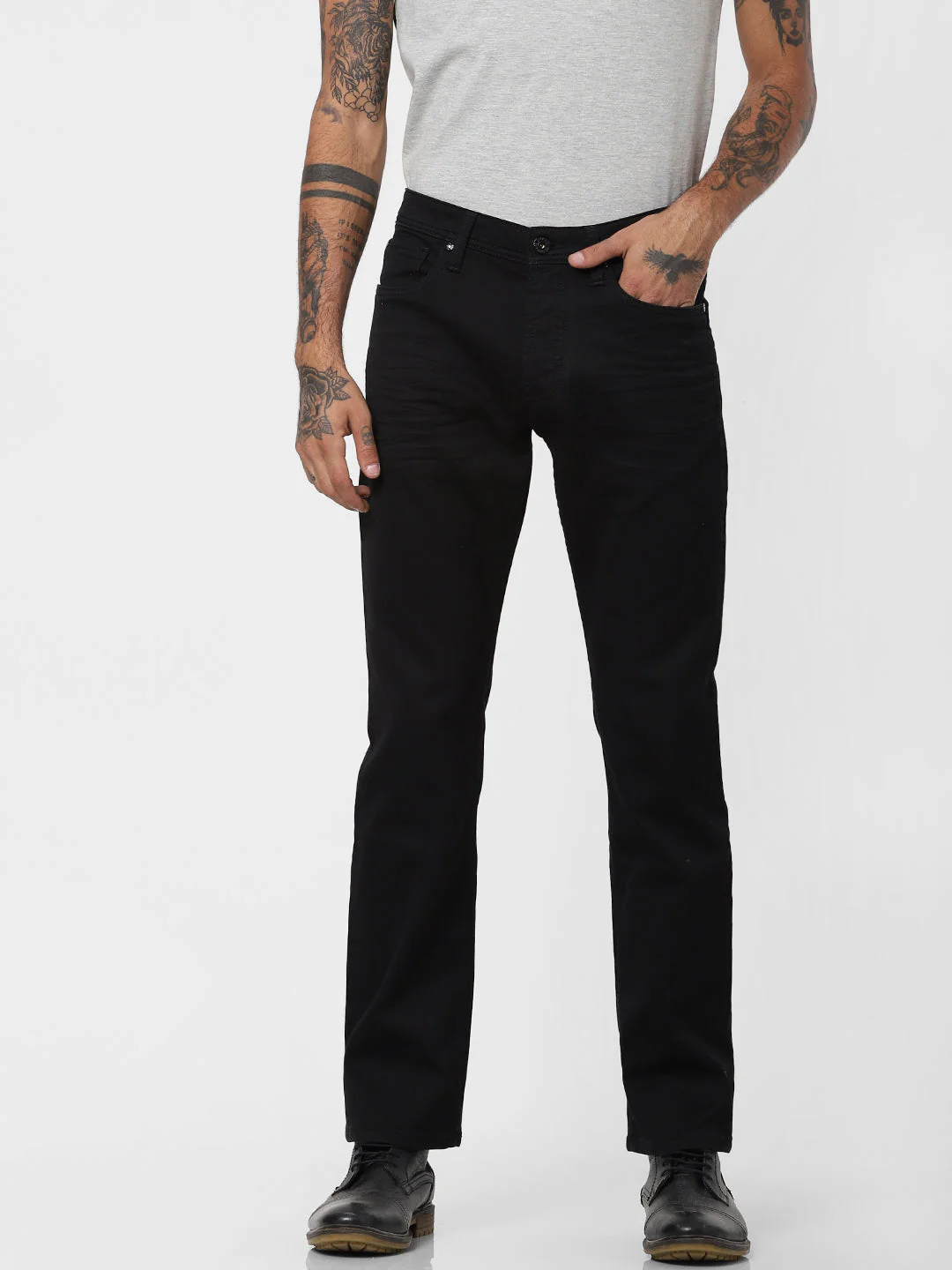 Clark Regular Fit Jeans - Black