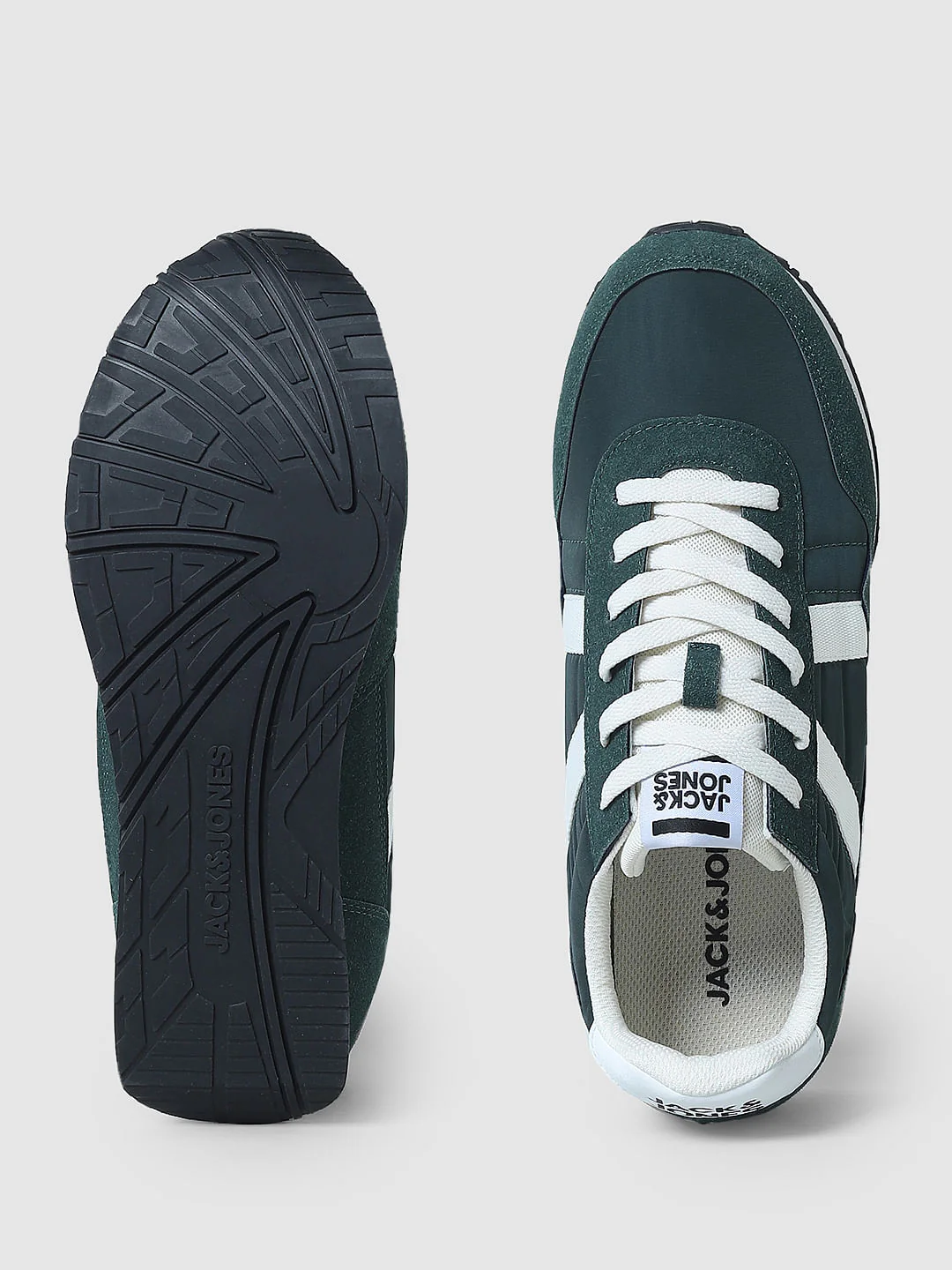 Dark Green Mesh Sneakers - Image 5