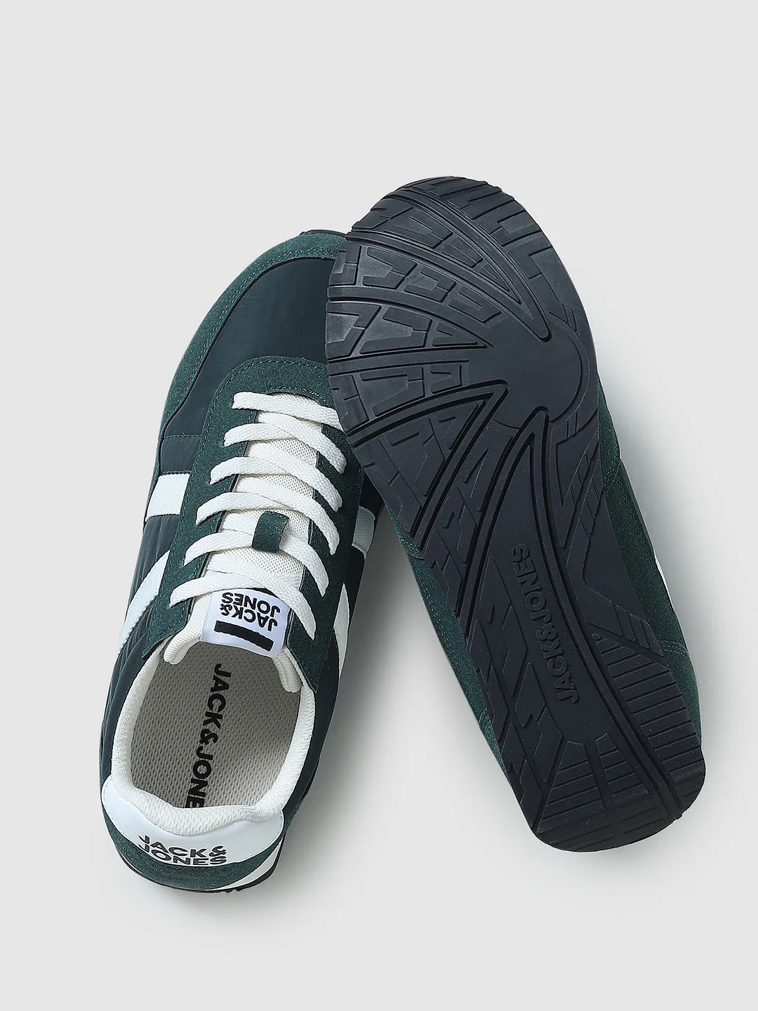 Dark Green Mesh Sneakers - Image 6