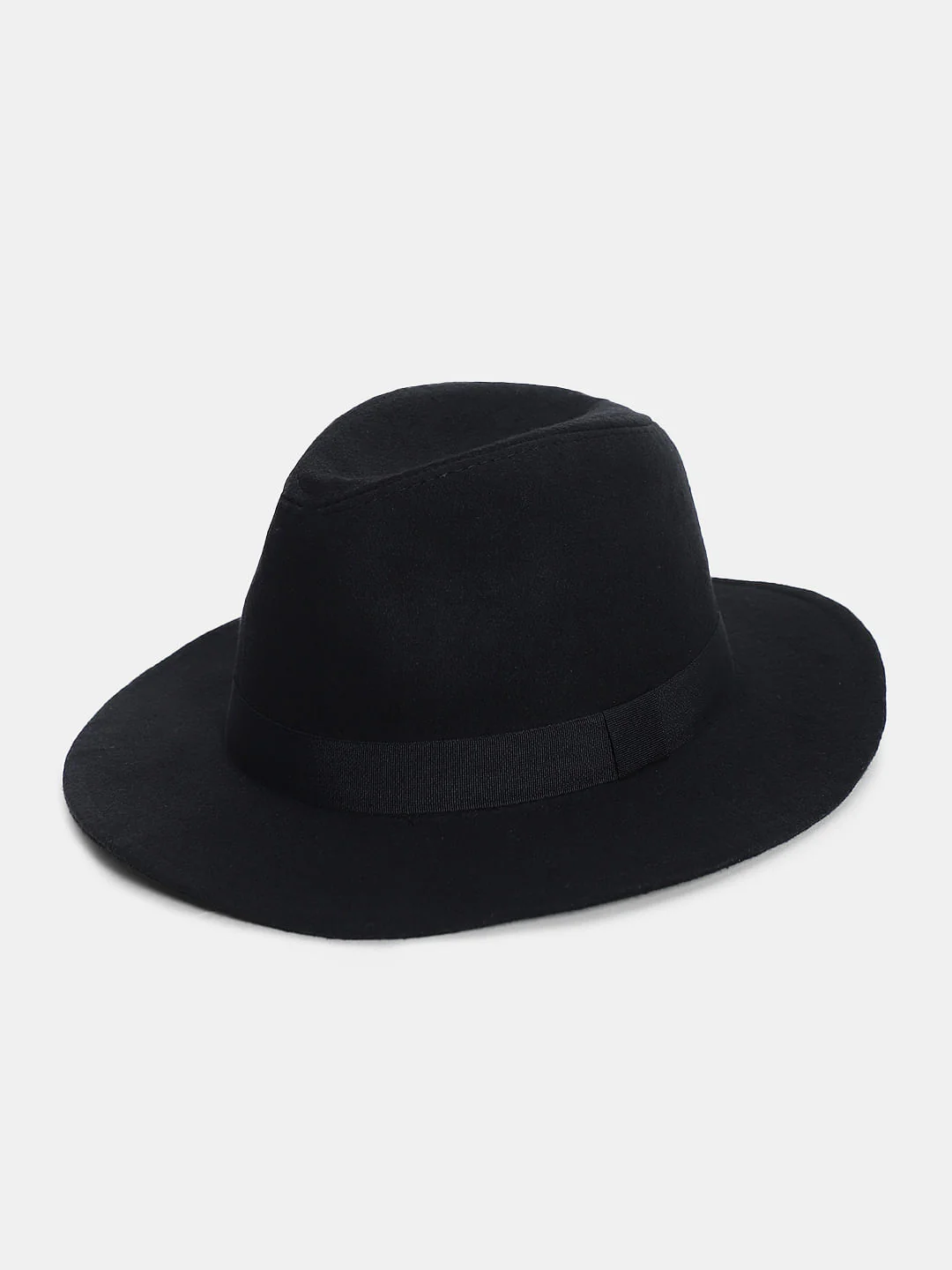 Black Fedora Hat - Image 3