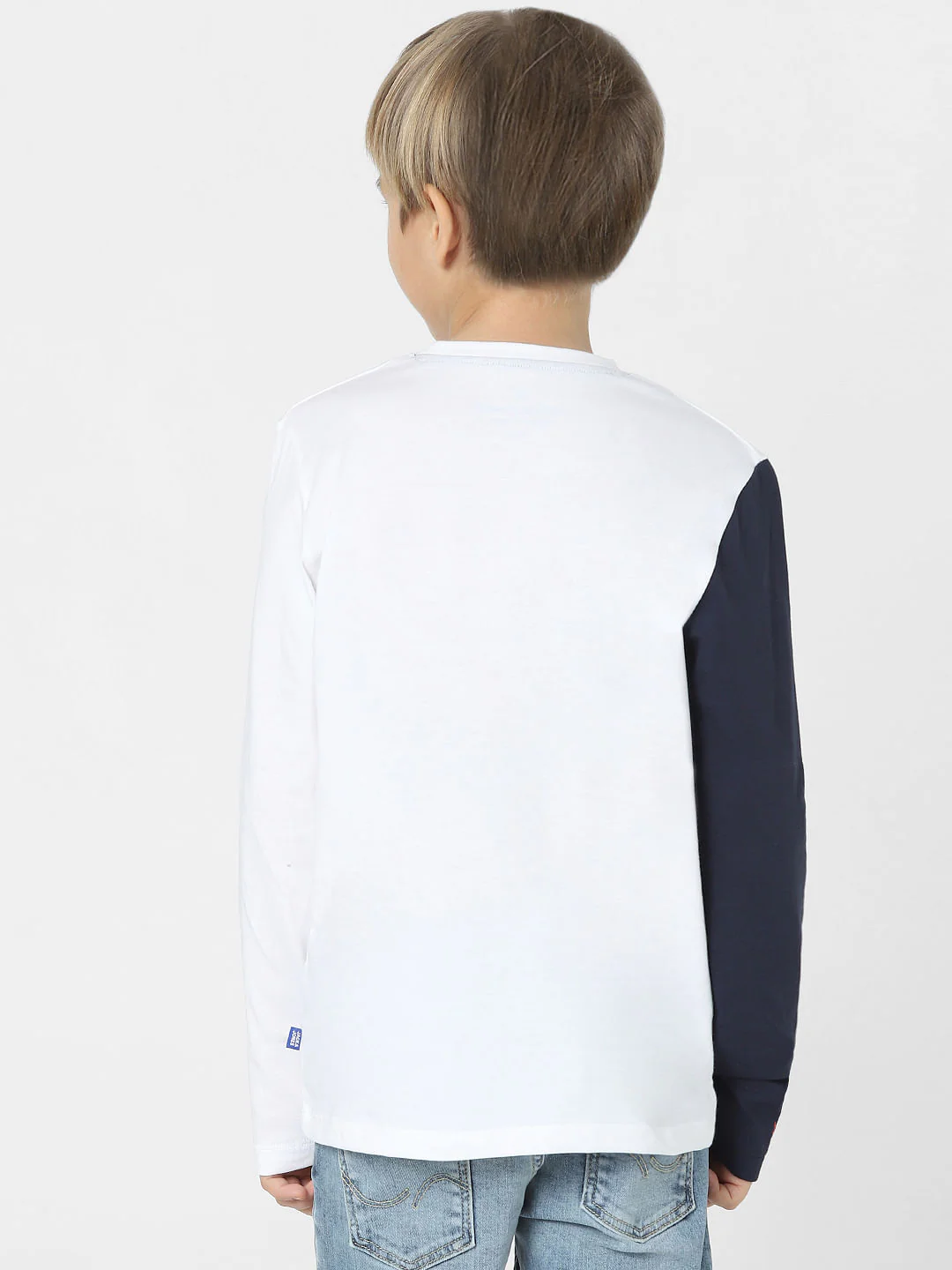 Boys White Slogan Print Crew Neck T-shirt - Image 4
