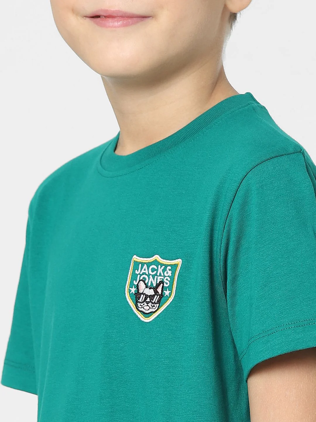 Boys Green Crew Neck T-shirt - Image 5