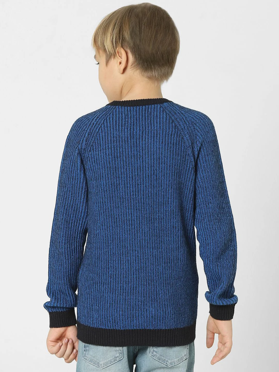 Boys Blue Pullover - Image 4