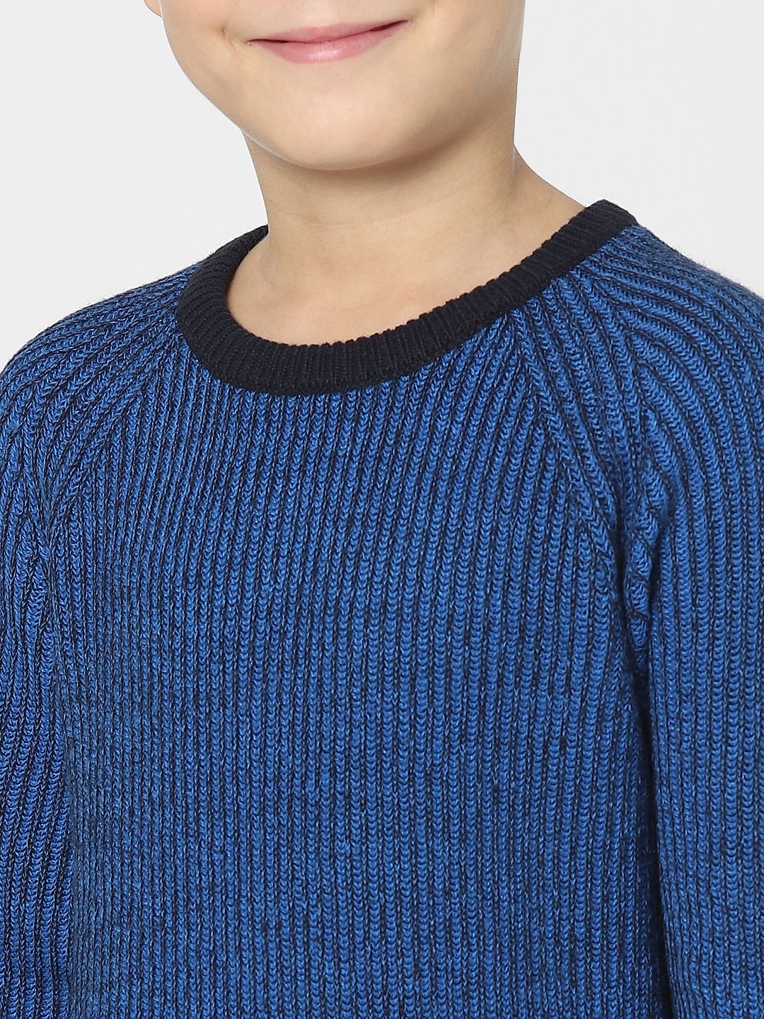 Boys Blue Pullover - Image 5