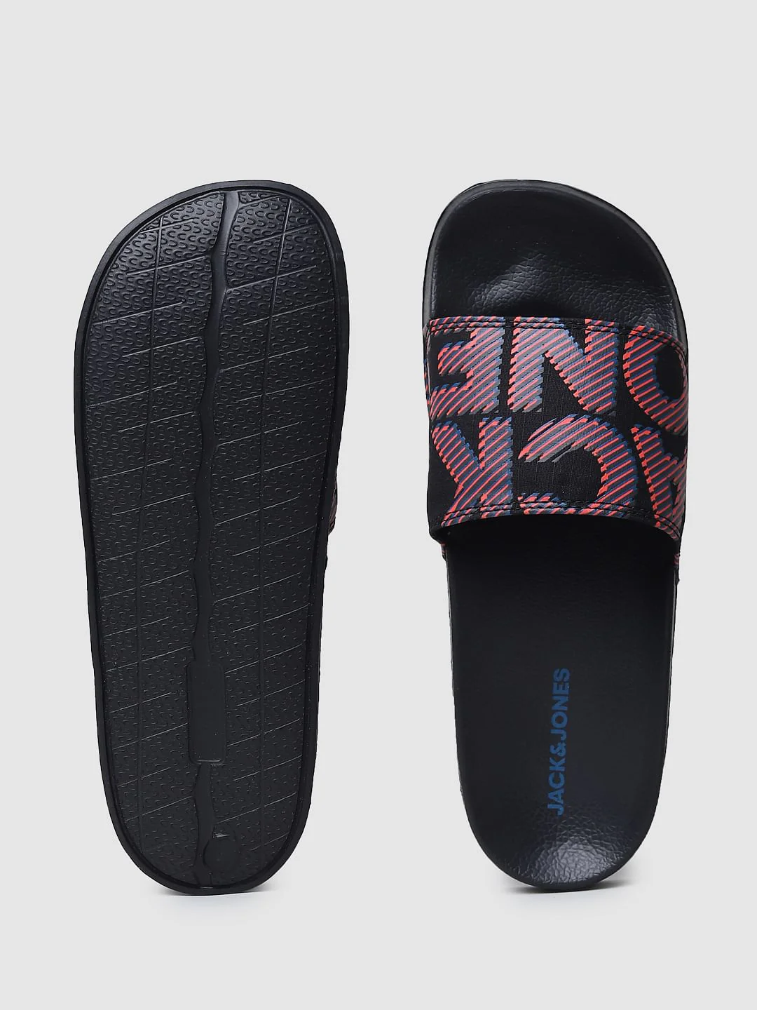 Black Typographic Print Sliders - Image 5