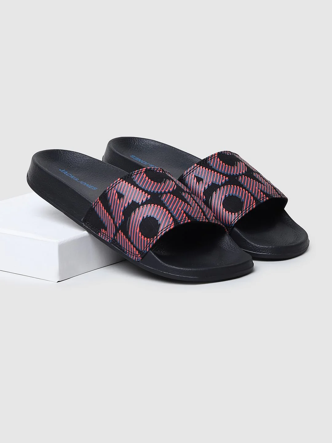 Black Typographic Print Sliders - Image 6