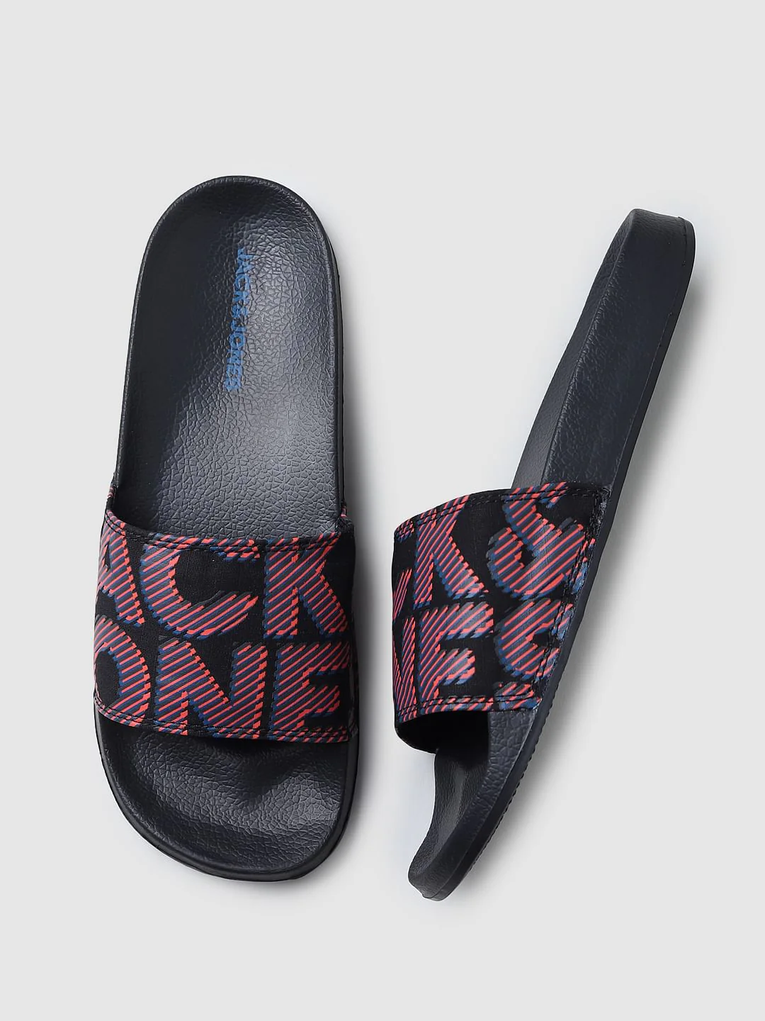 Black Typographic Print Sliders - Image 7