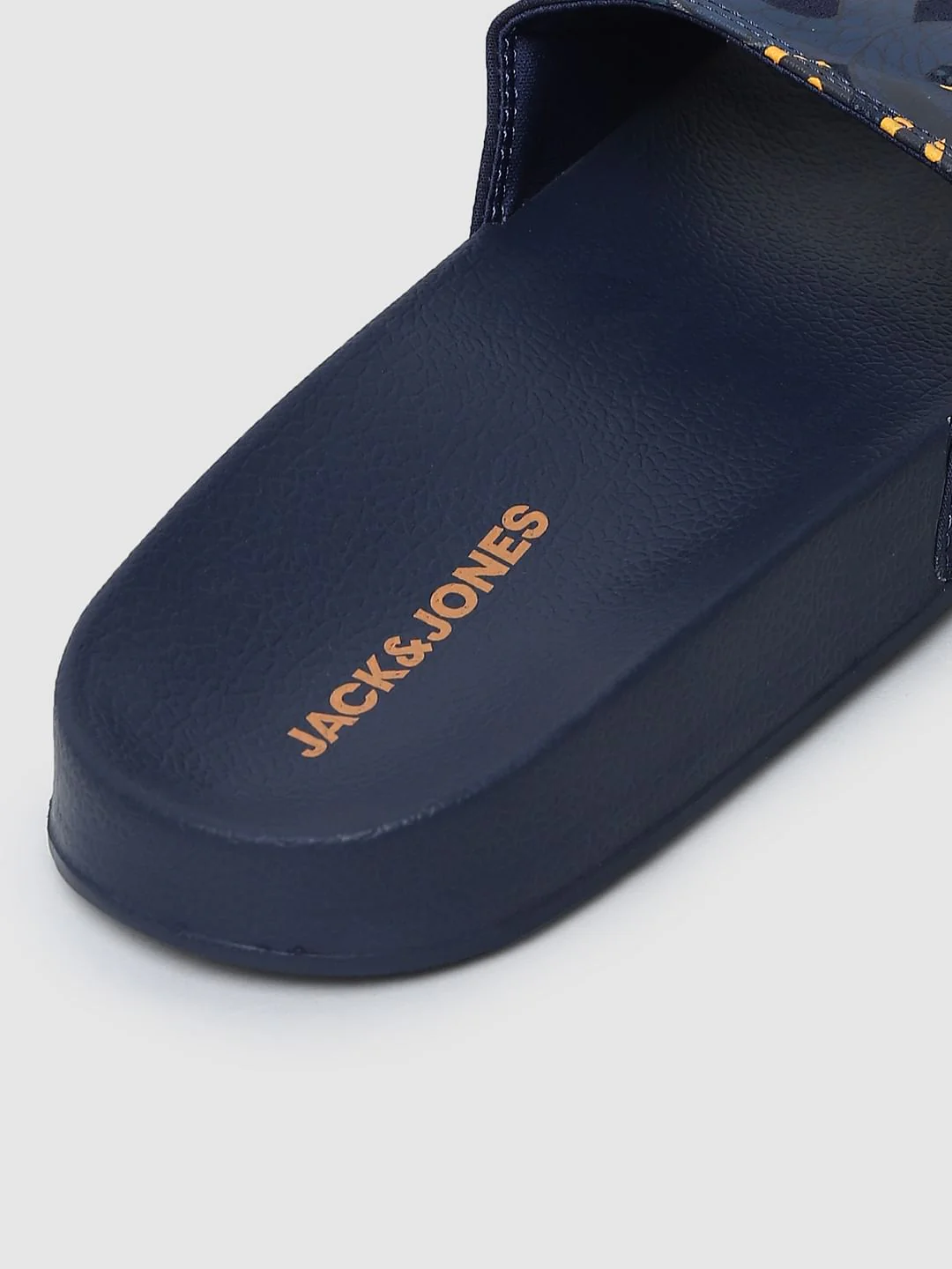 Navy Blue Typographic Print Sliders - Image 12