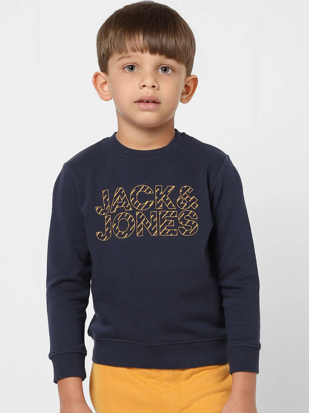 BOYS Blue Logo Print Sweatshirt - Image 2