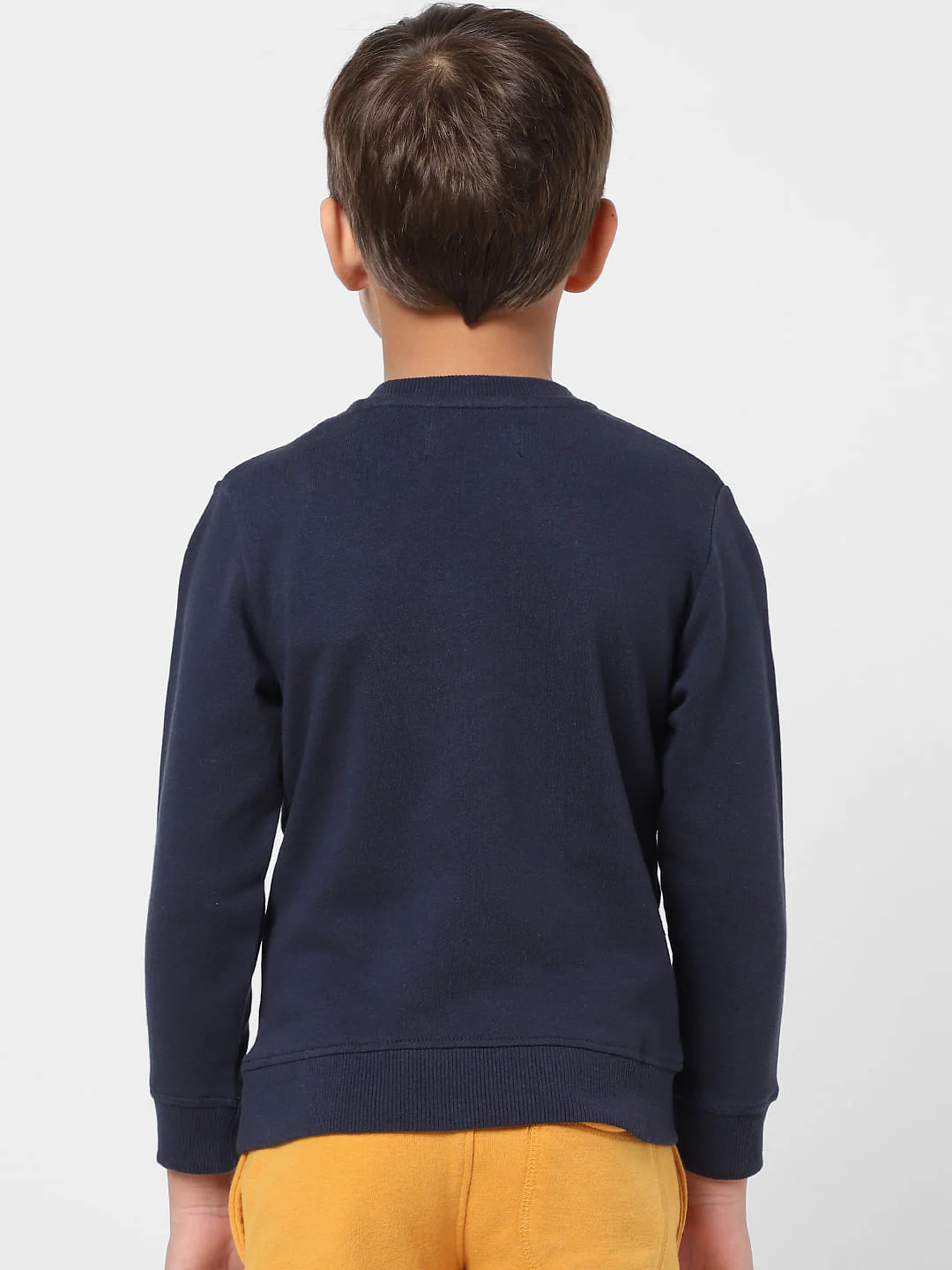 BOYS Blue Logo Print Sweatshirt - Image 4