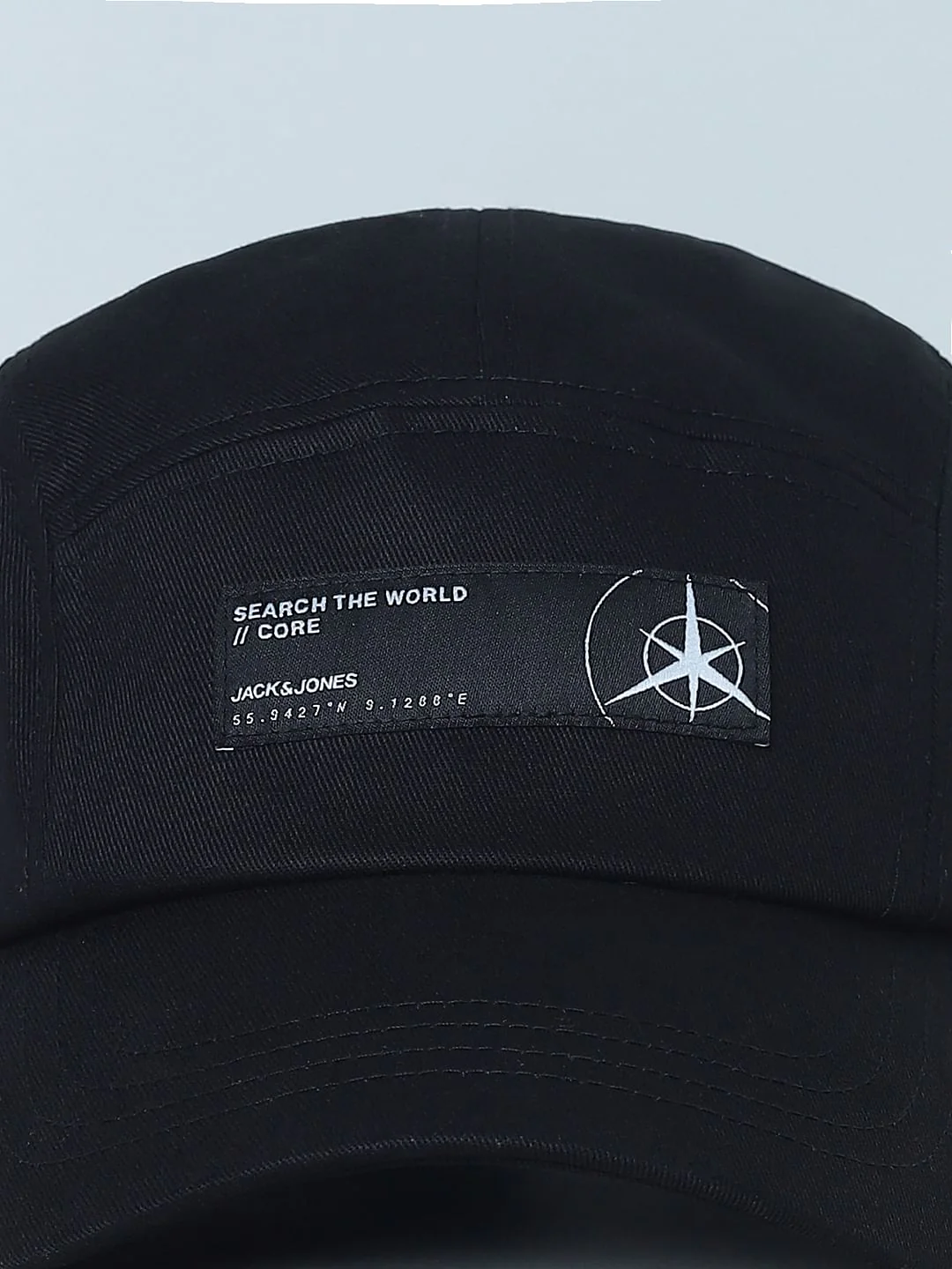 Black Patch Branding Cap - Image 6