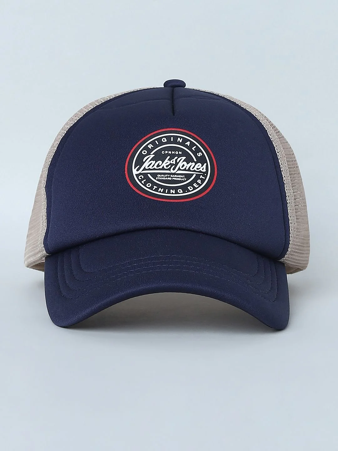 Blue Patch Branding Mesh Baseball Cap - Image 2
