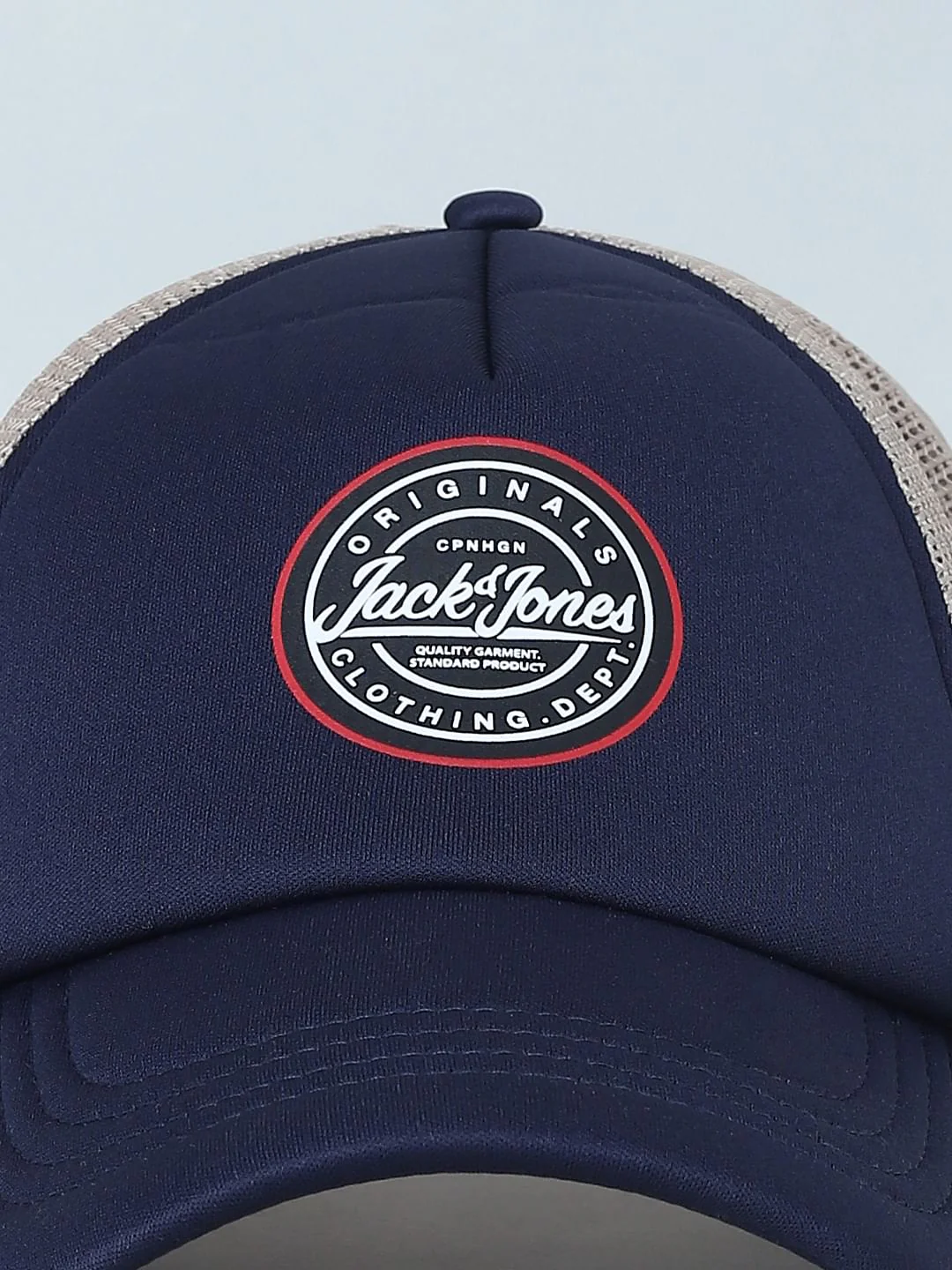 Blue Patch Branding Mesh Baseball Cap - Image 6
