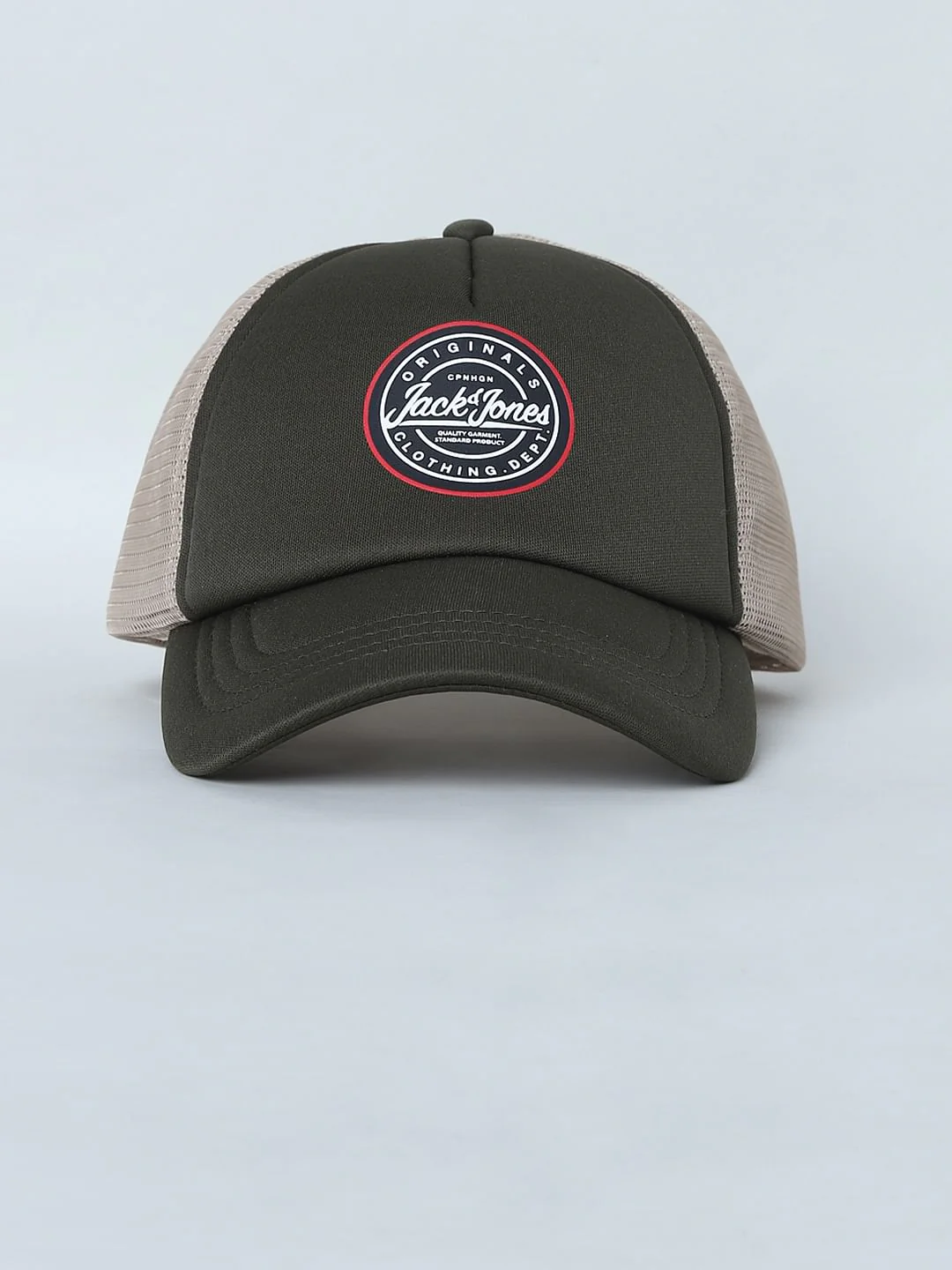 Green Patch Branding Mesh Baseball Cap - Image 2