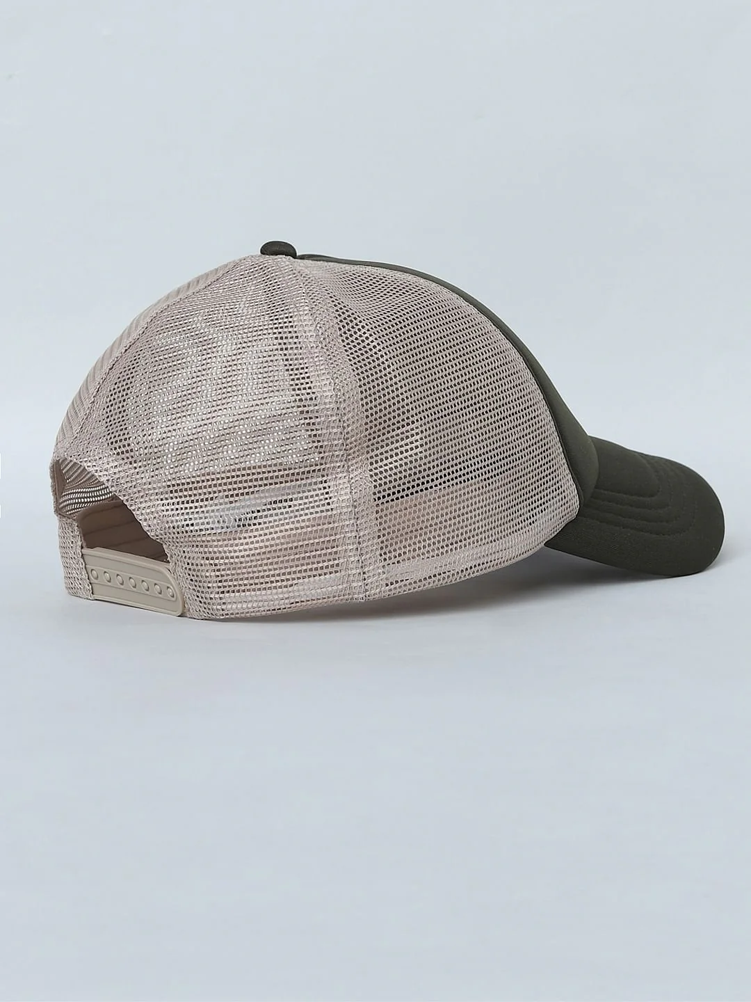 Green Patch Branding Mesh Baseball Cap - Image 4