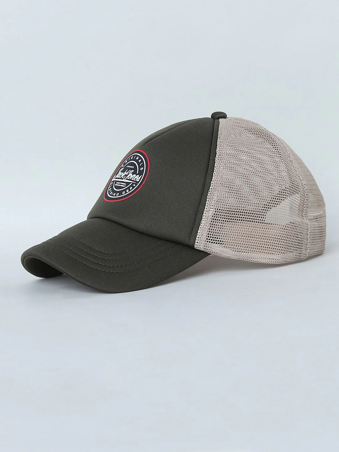 Green Patch Branding Mesh Baseball Cap - Image 5