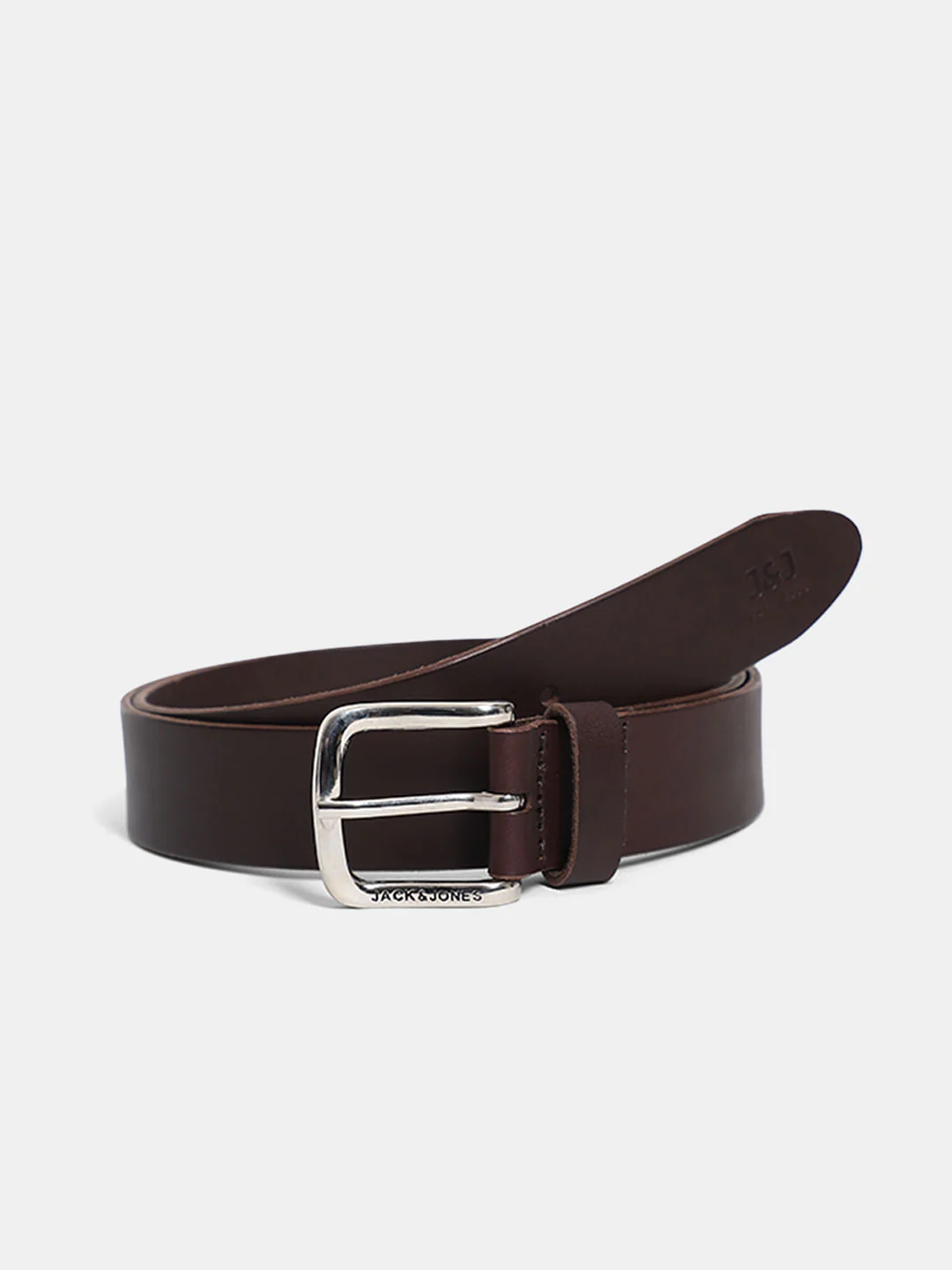 Dark Brown Leather Belt