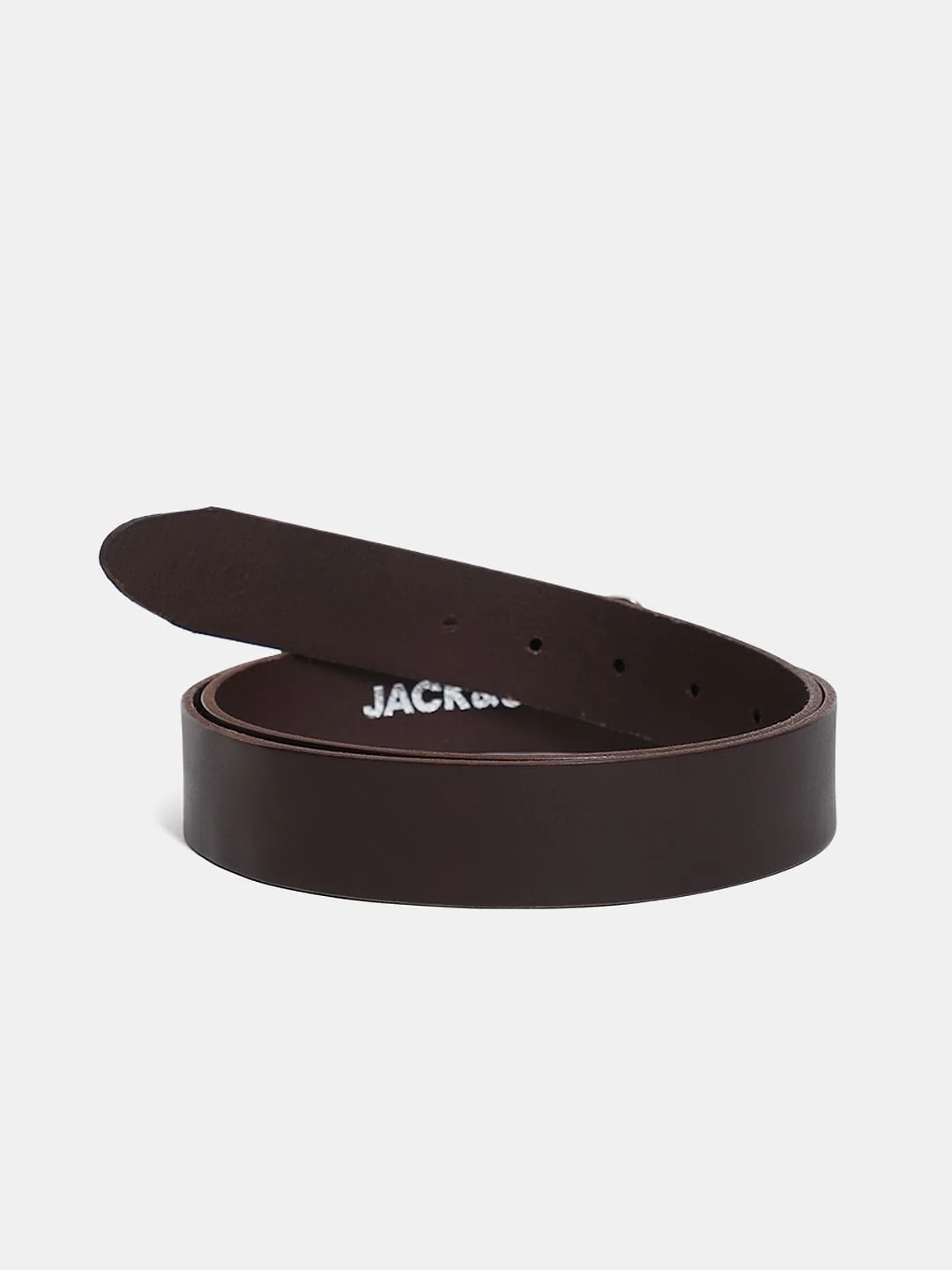 Dark Brown Leather Belt - Image 2