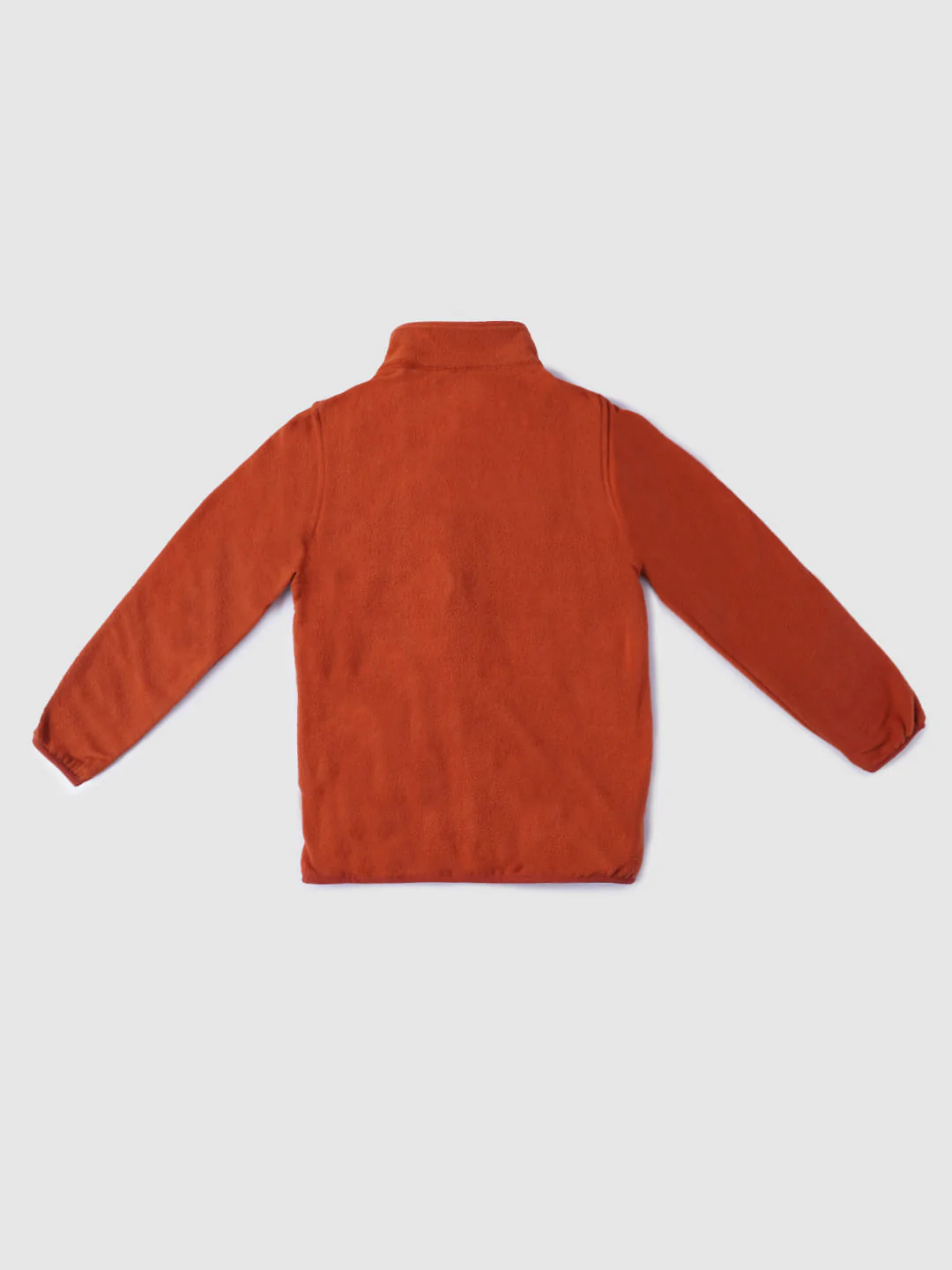 Boys Orange Fleece Jacket - Image 2