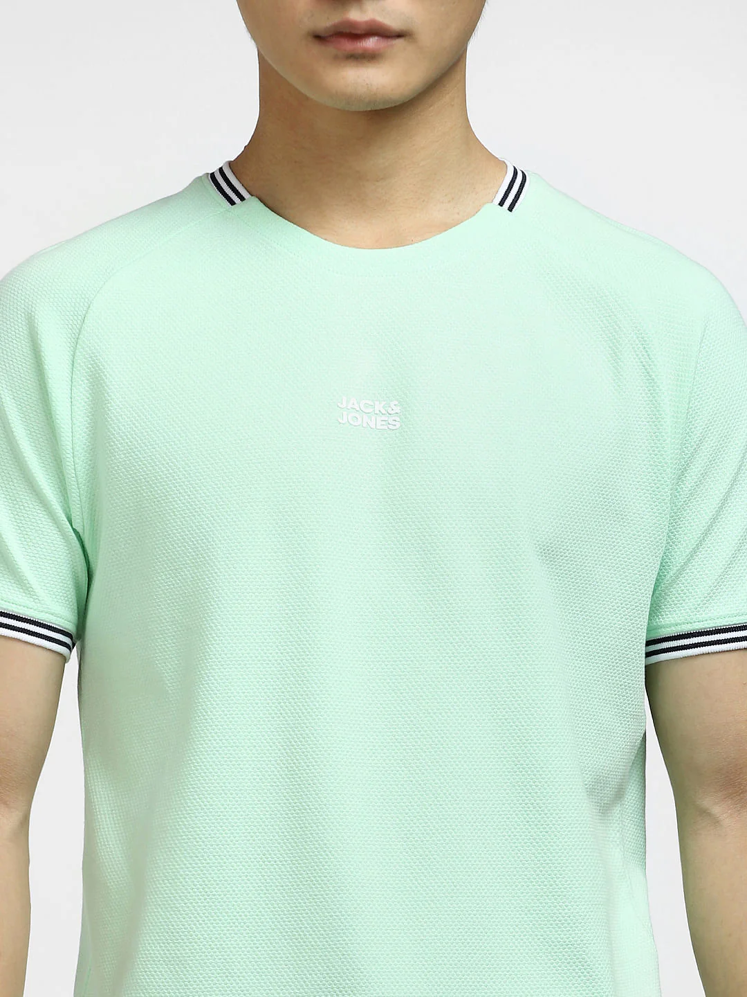Light Green Crew Neck T-shirt - Image 5