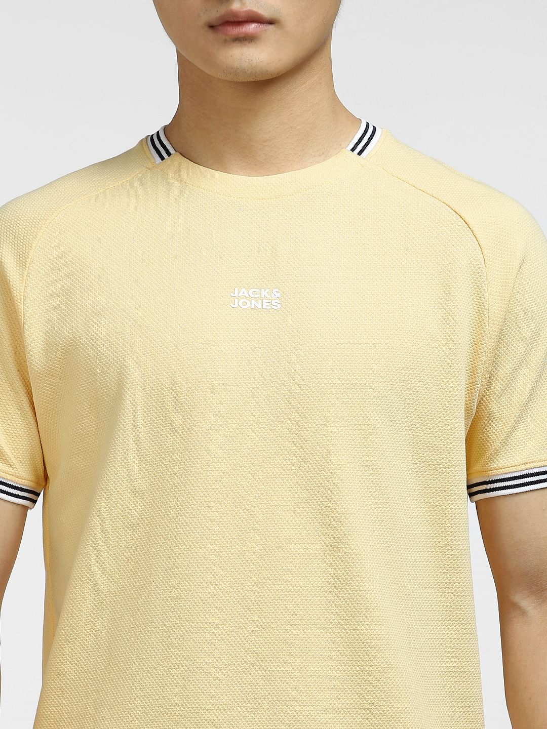 Beige Crew Neck T-shirt - Image 5