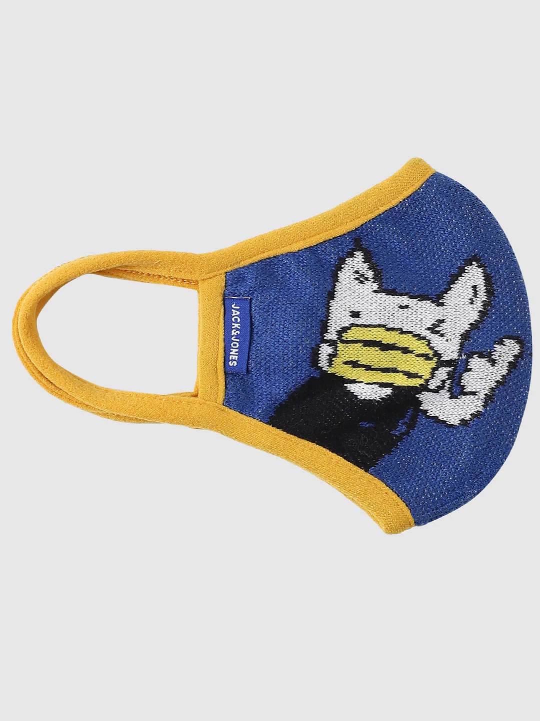 BOYS Blue Graphic Print Knit Mask - Pack of 3 - Image 4