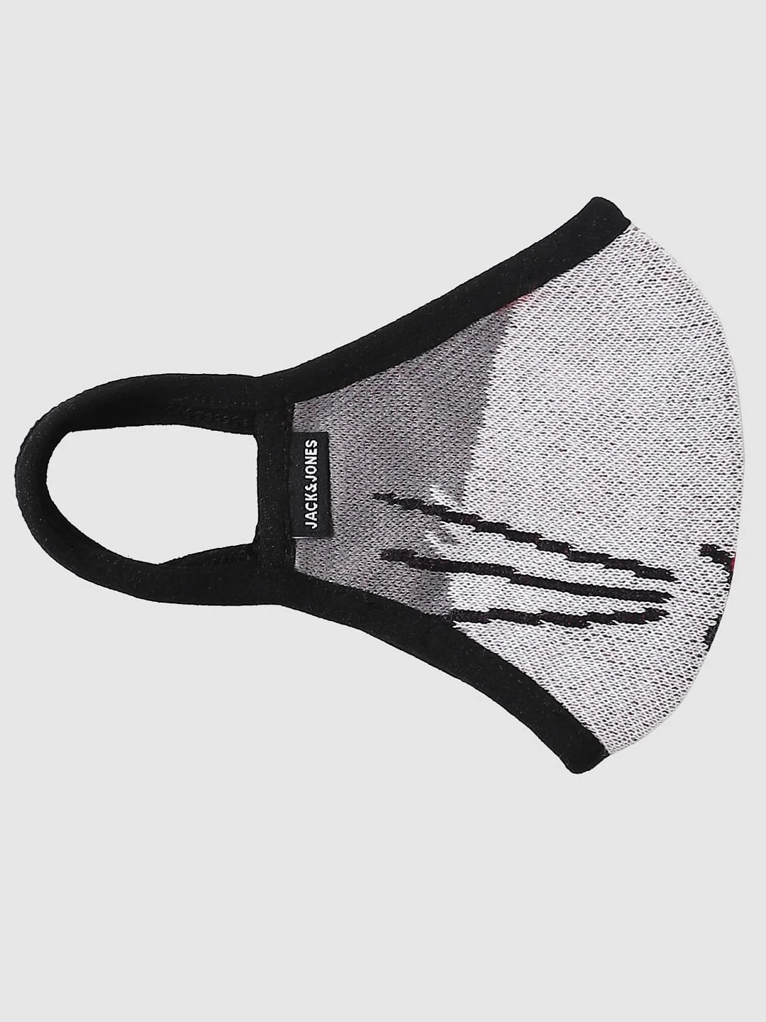 BOYS Yellow Graphic Print Knit Mask - Image 2