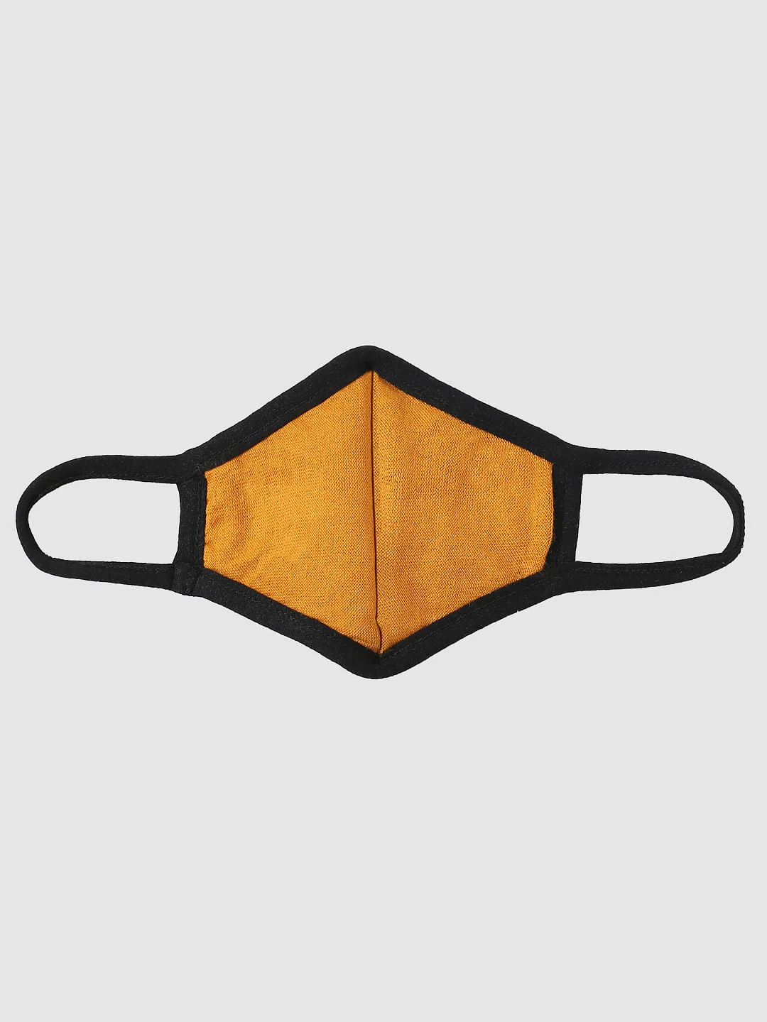 BOYS Yellow Graphic Print Knit Mask - Image 9
